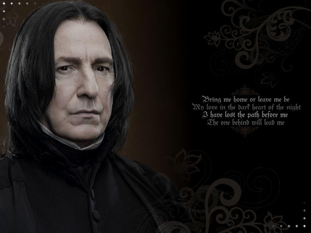 1024x768 Professor Severus Snape Wallpaper