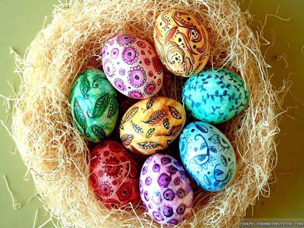 1024x768 Download Free 15 Easter HD Wallpaper. Creative easter eggs