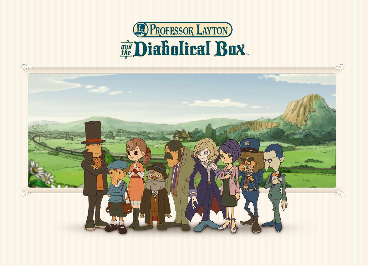 1256x910 Professor Layton and the Diabolical Box wallpaper Games