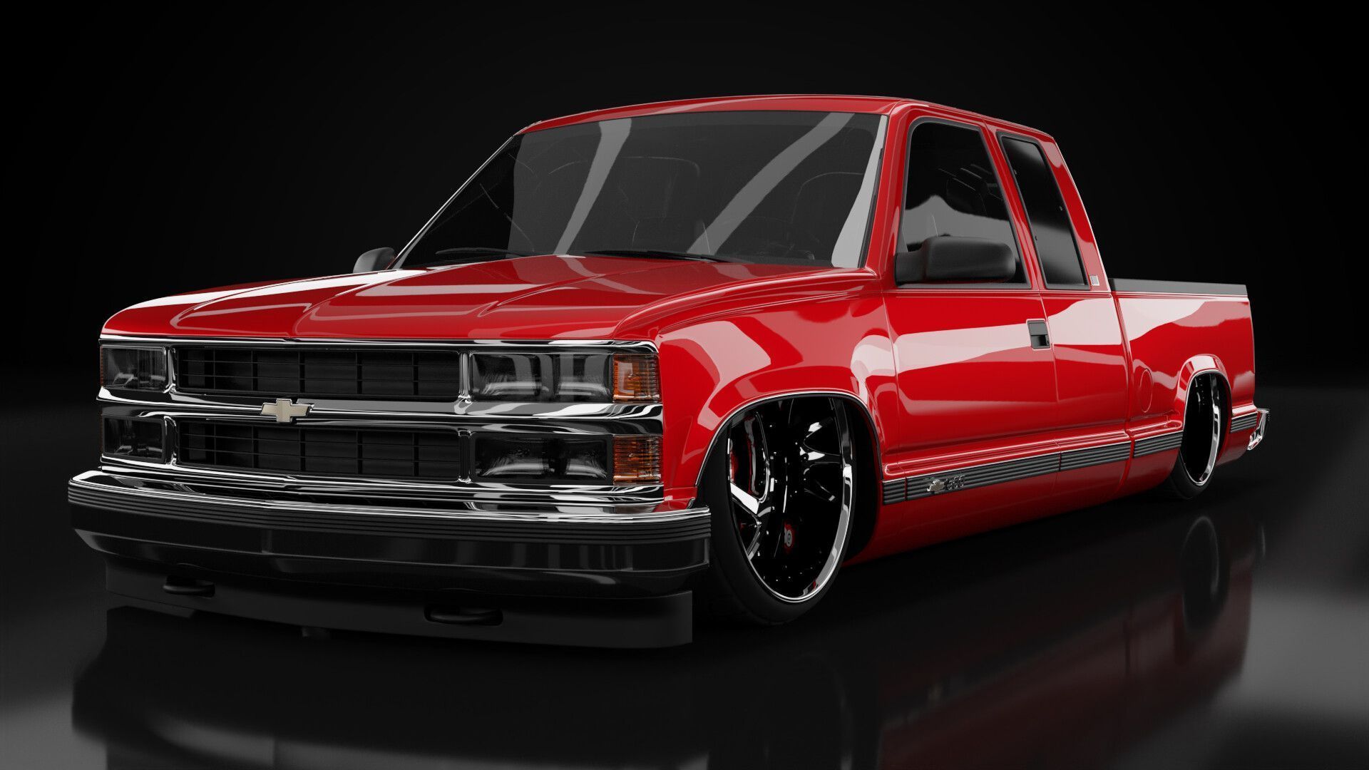1920x1080 Devil Dog Dot Games Chevrolet C1500 K1500 Extended Cab