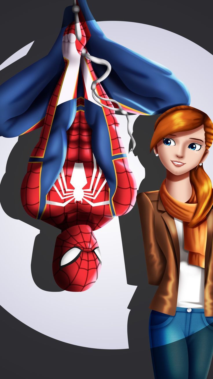 736x1308 SpiderMan & Mary Jane HD Wallpaper #Spiderman #MaryJane