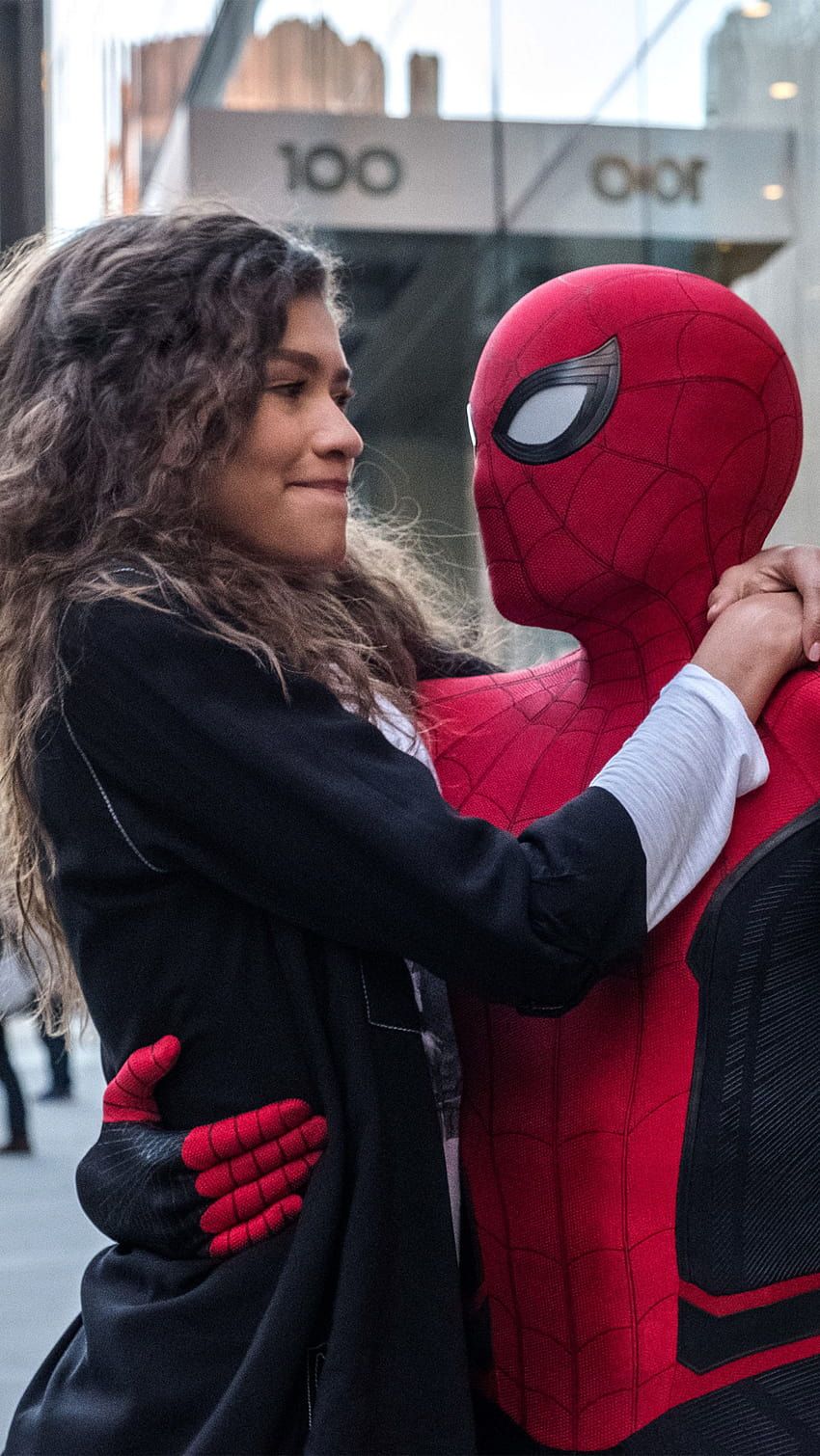 850x1510 Peter parker and mj HD wallpaper