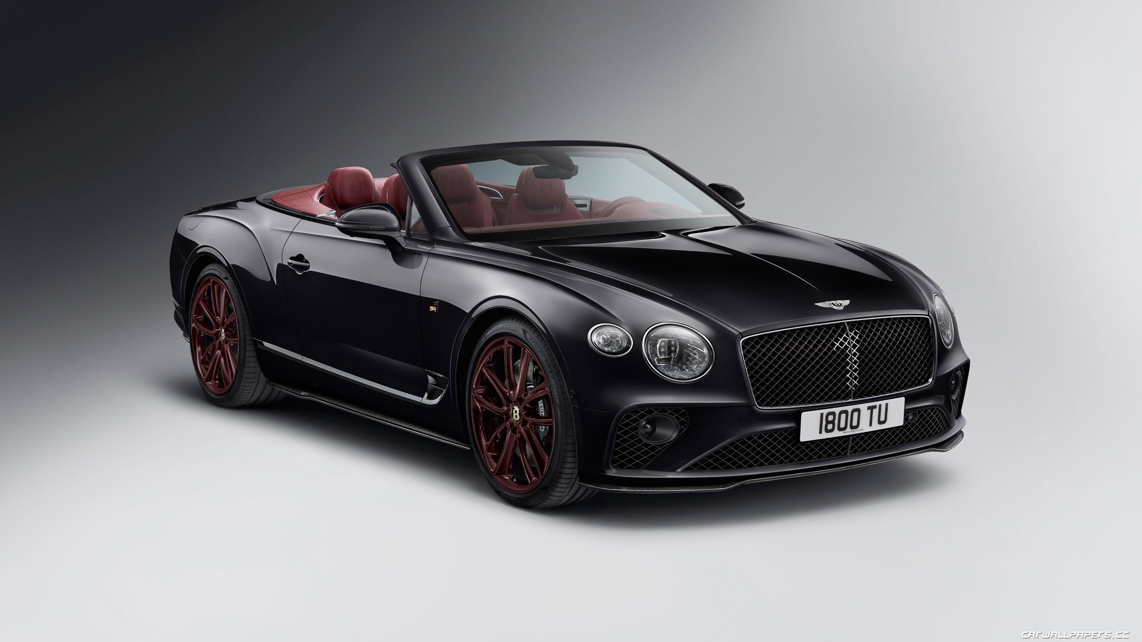 3840x2160 Cars desktop wallpaper Bentley Continental GT Convertible Number 1 Edition