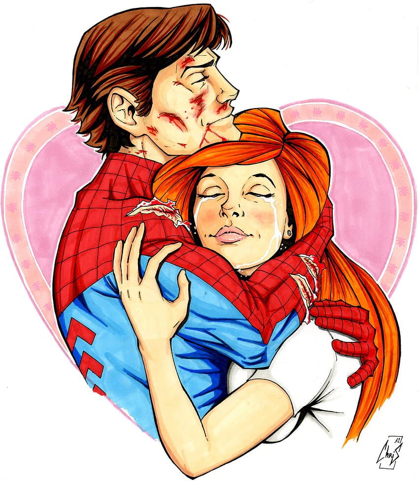 850x975 Peter Parker & Mary Jane Watson Peter And MJ A True Love, Loves Spider Man HD Phone Wallpaper