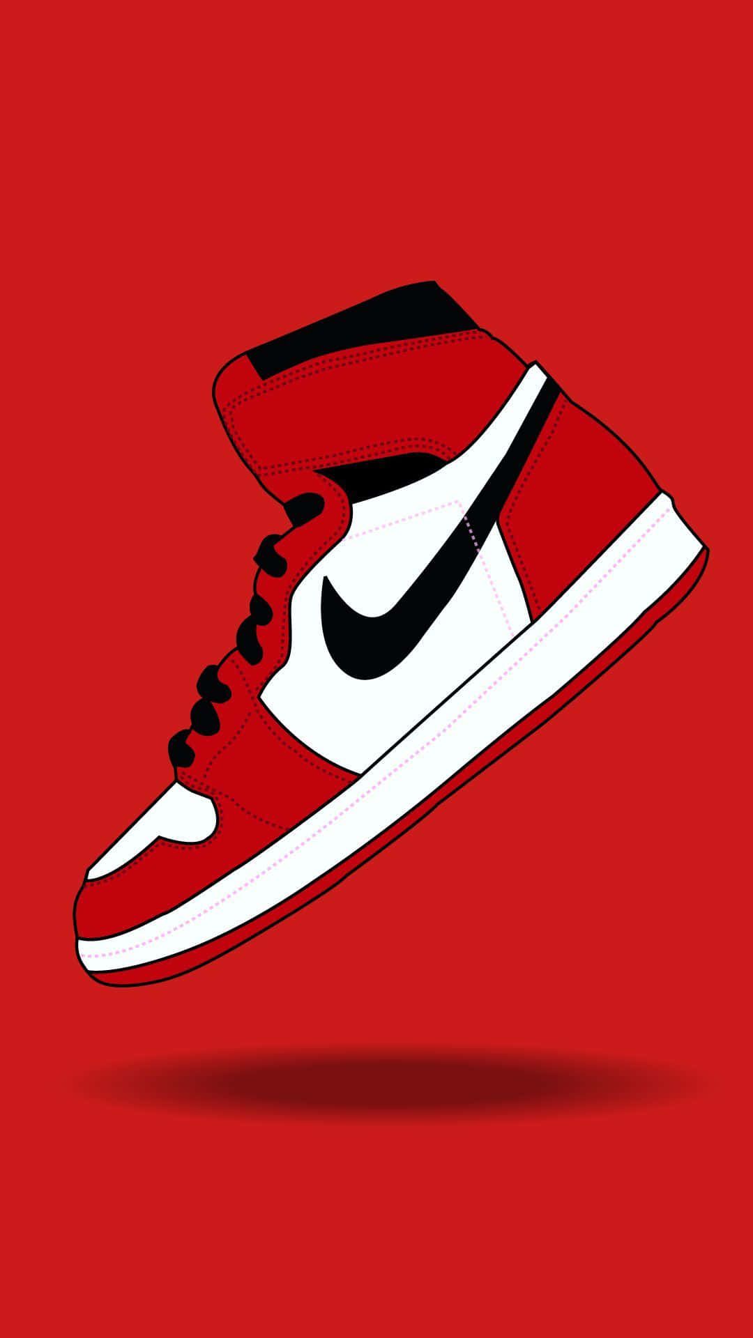 1080x1920 Red Jordan Wallpaper