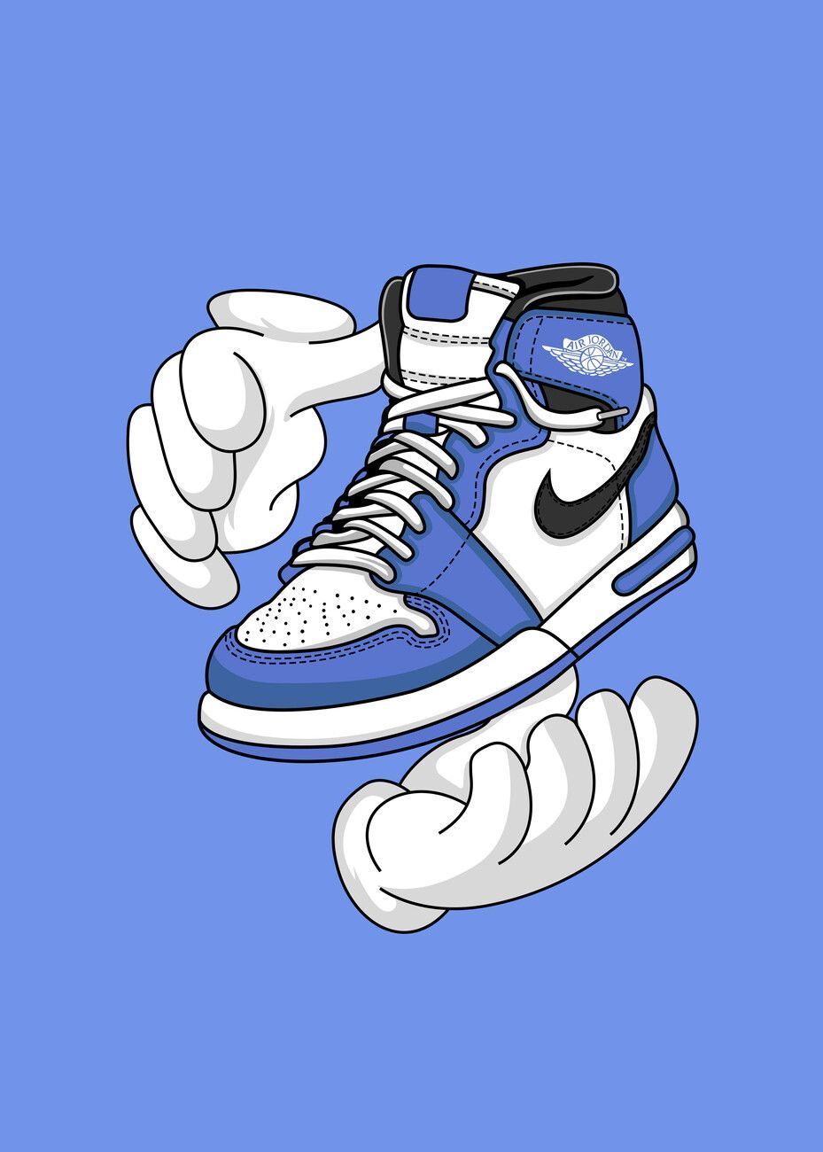 929x1300 Wallpaper Jordan Collector Sneakers Jordan Blue Wallpaper Poster Jordan Rare Collection Wall