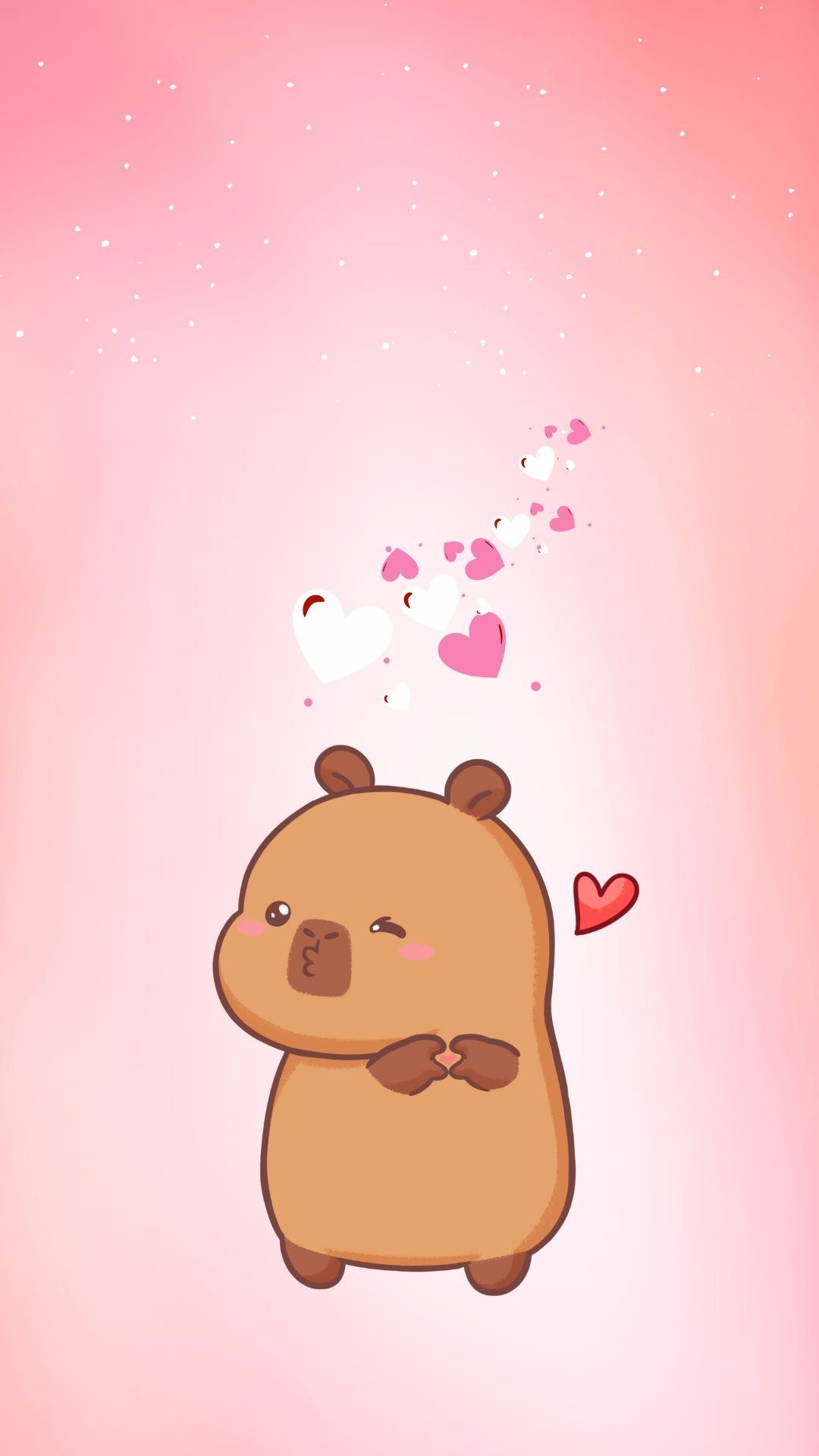 1080x1920 Capybara Phone Wallpaper Free Download