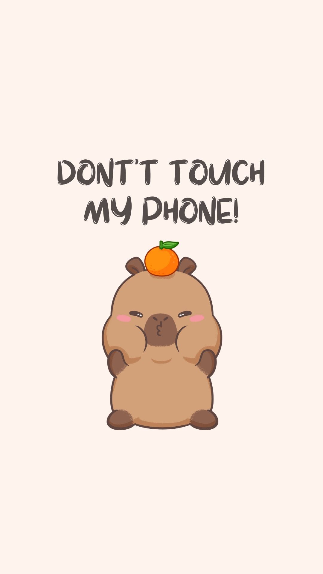 1080x1920 Capybara Phone Wallpaper Free Download