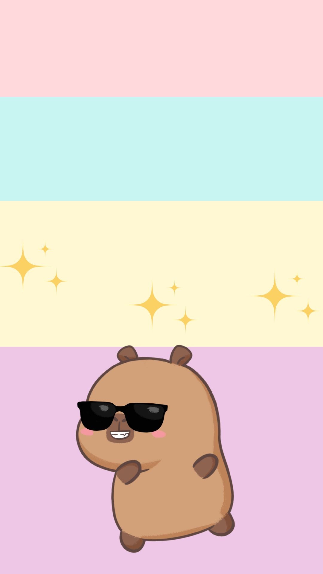 1080x1920 Get Free and Adorable Kawaii Capybara Wallpaper to Welcome Autumn