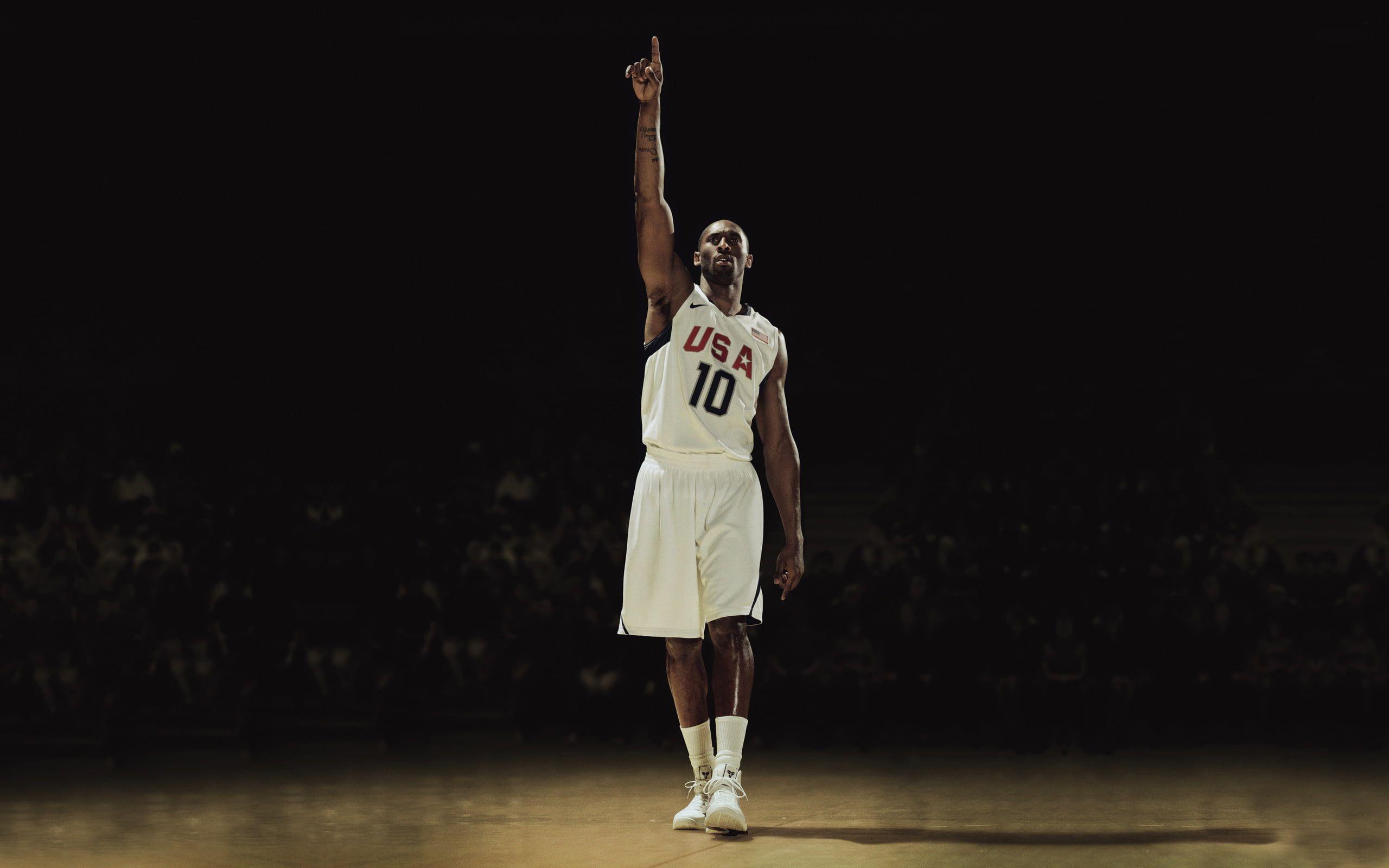 2560x1600 Basketball team USA number 10 Kobe Bryant HD wallpaper. Wallpaper
