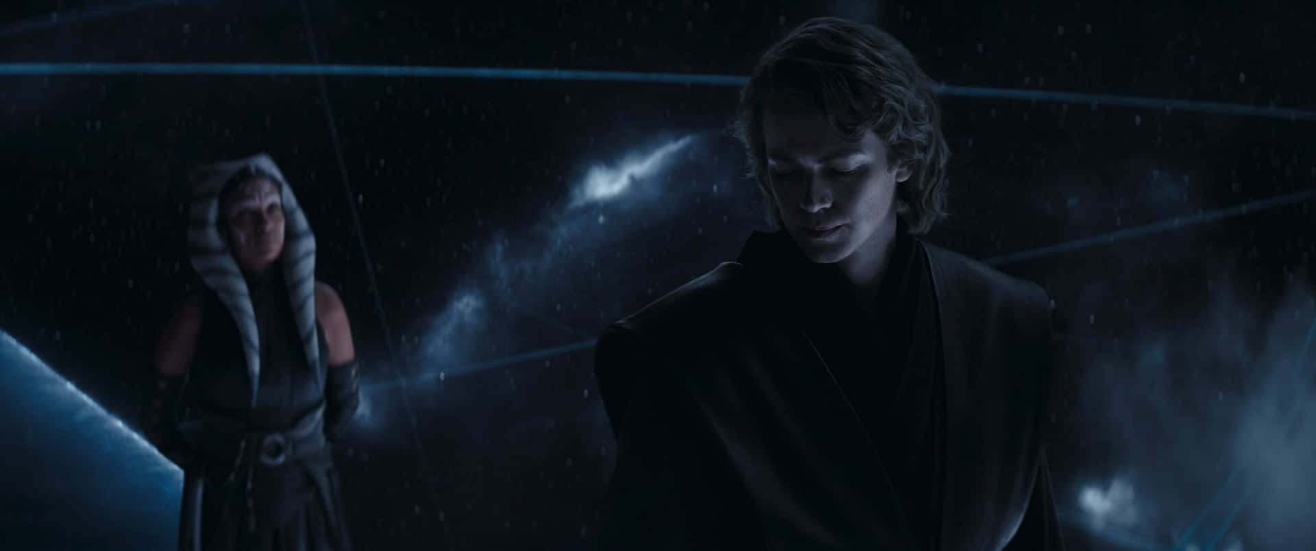 1920x804 Descargar fondos de Conversación Estelar Entre Anakin Y Padmé