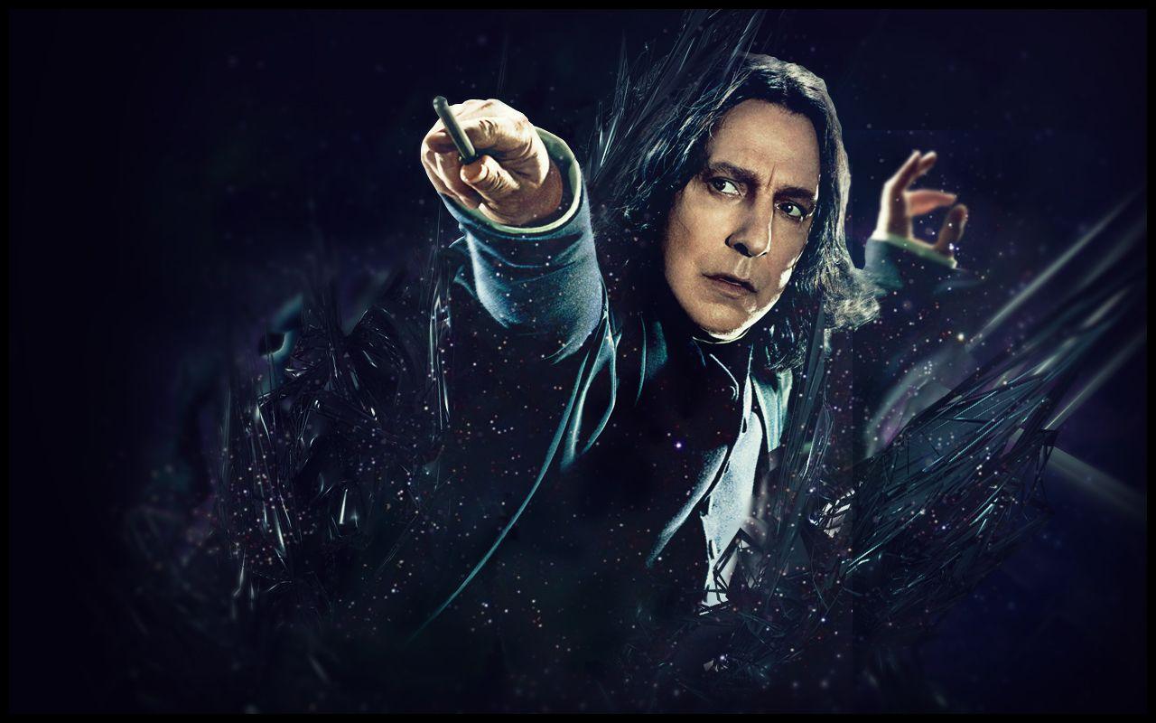 1280x800 Snape Wallpaper. Snape Deathly Hallows