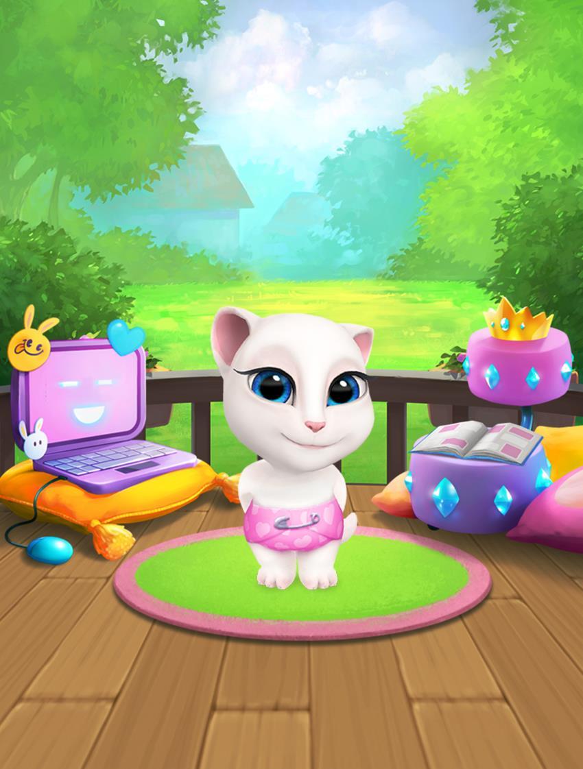 Talking Angela Wallpapers - Top Free Talking Angela Backgrounds