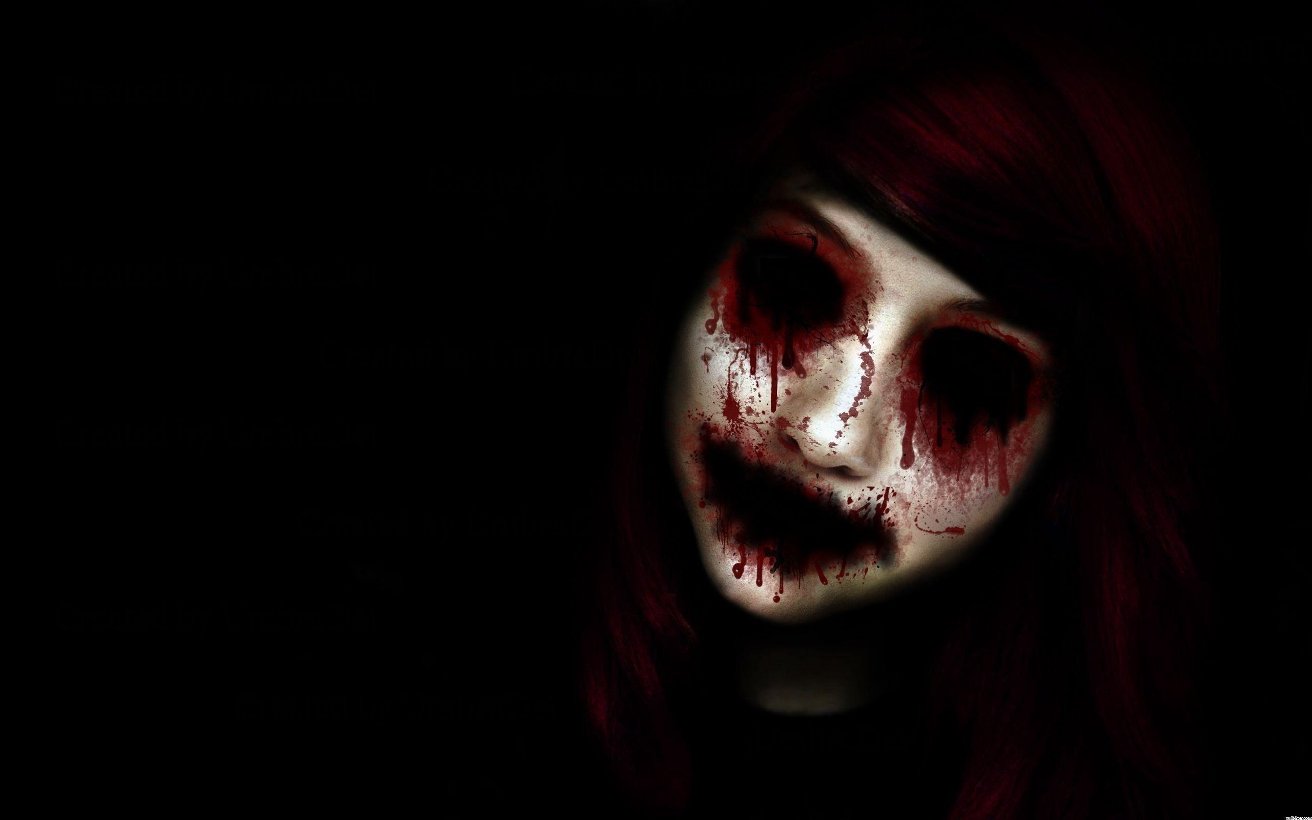 2560x1600 Scary Anime Wallpaper