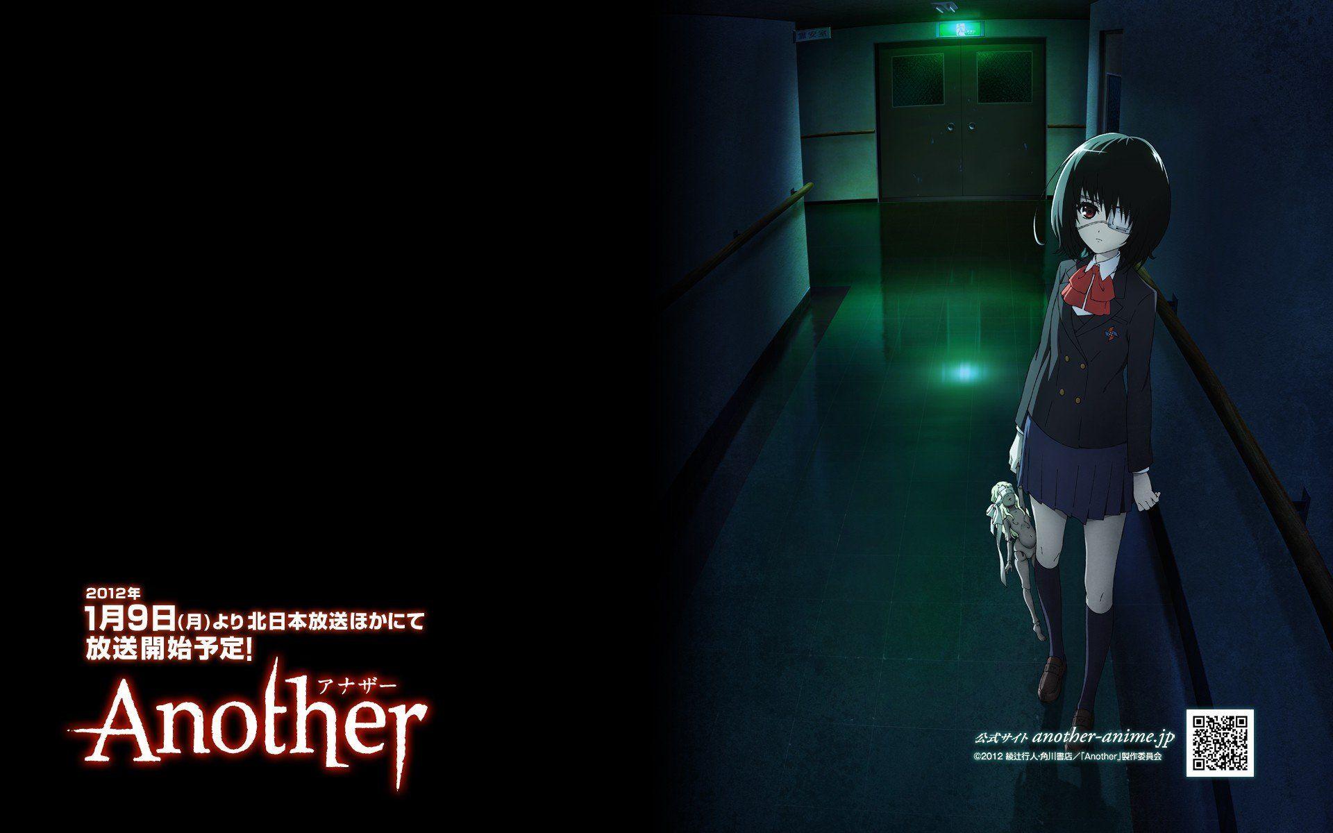 1920x1200 Horror school uniforms illustrations anime Another anime series