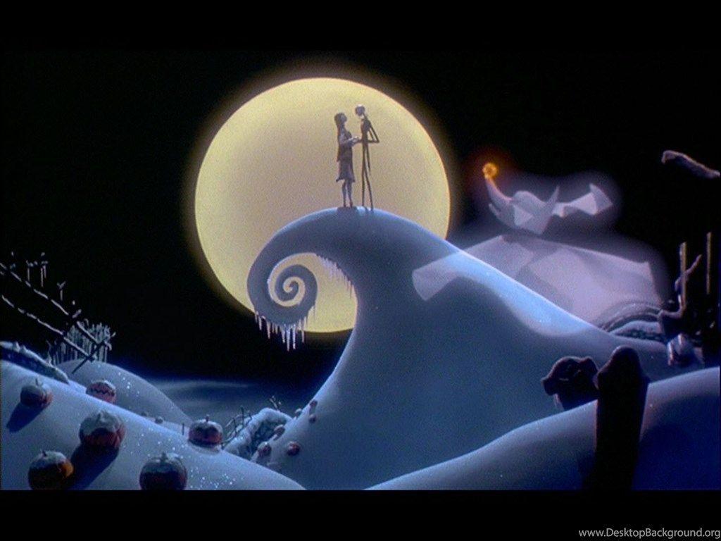 1024x768 Jack And Sally Wallpaper