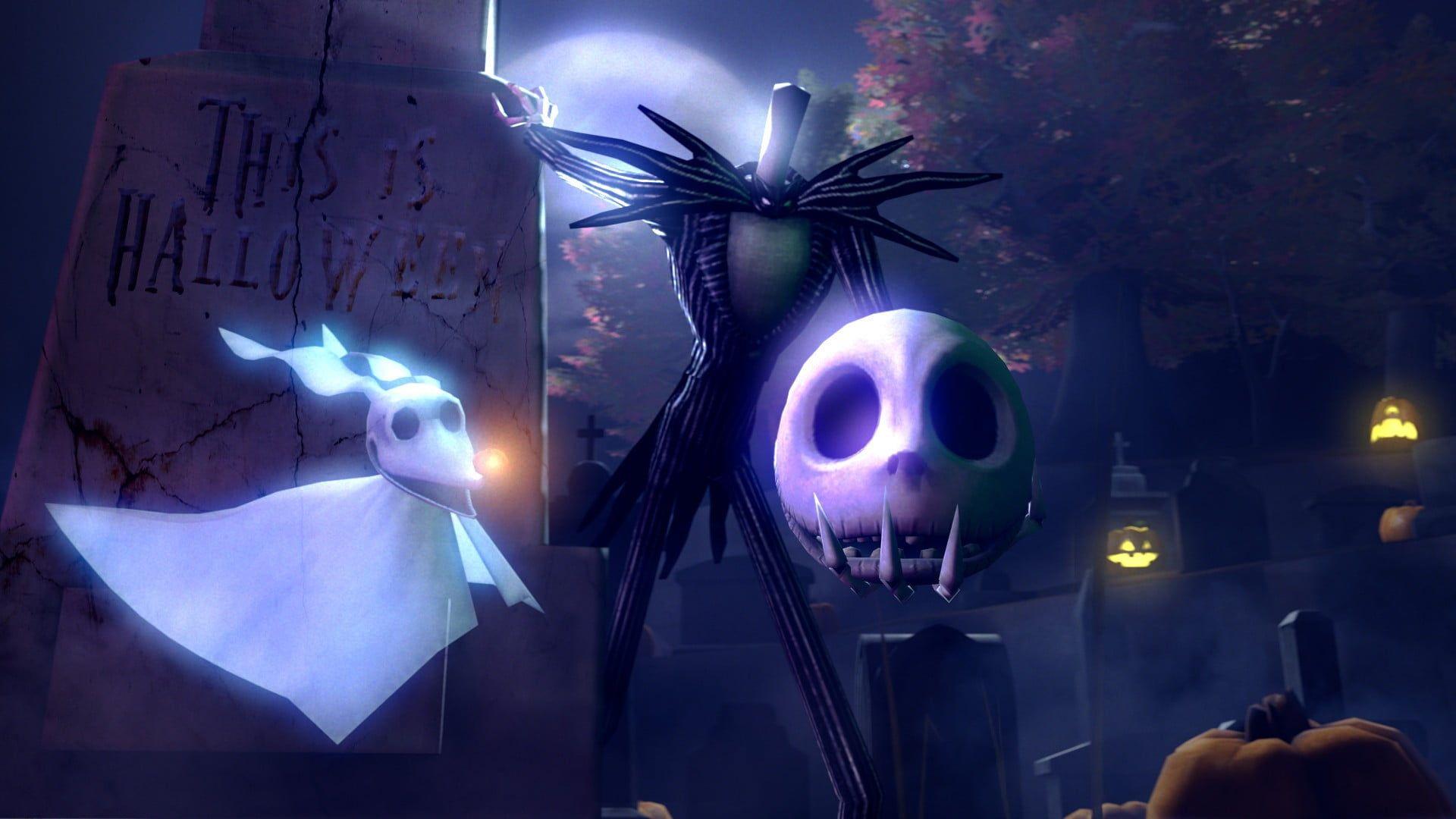 1920x1080 Jacks Skelington 3D wallpaper, The Nightmare Before Christmas