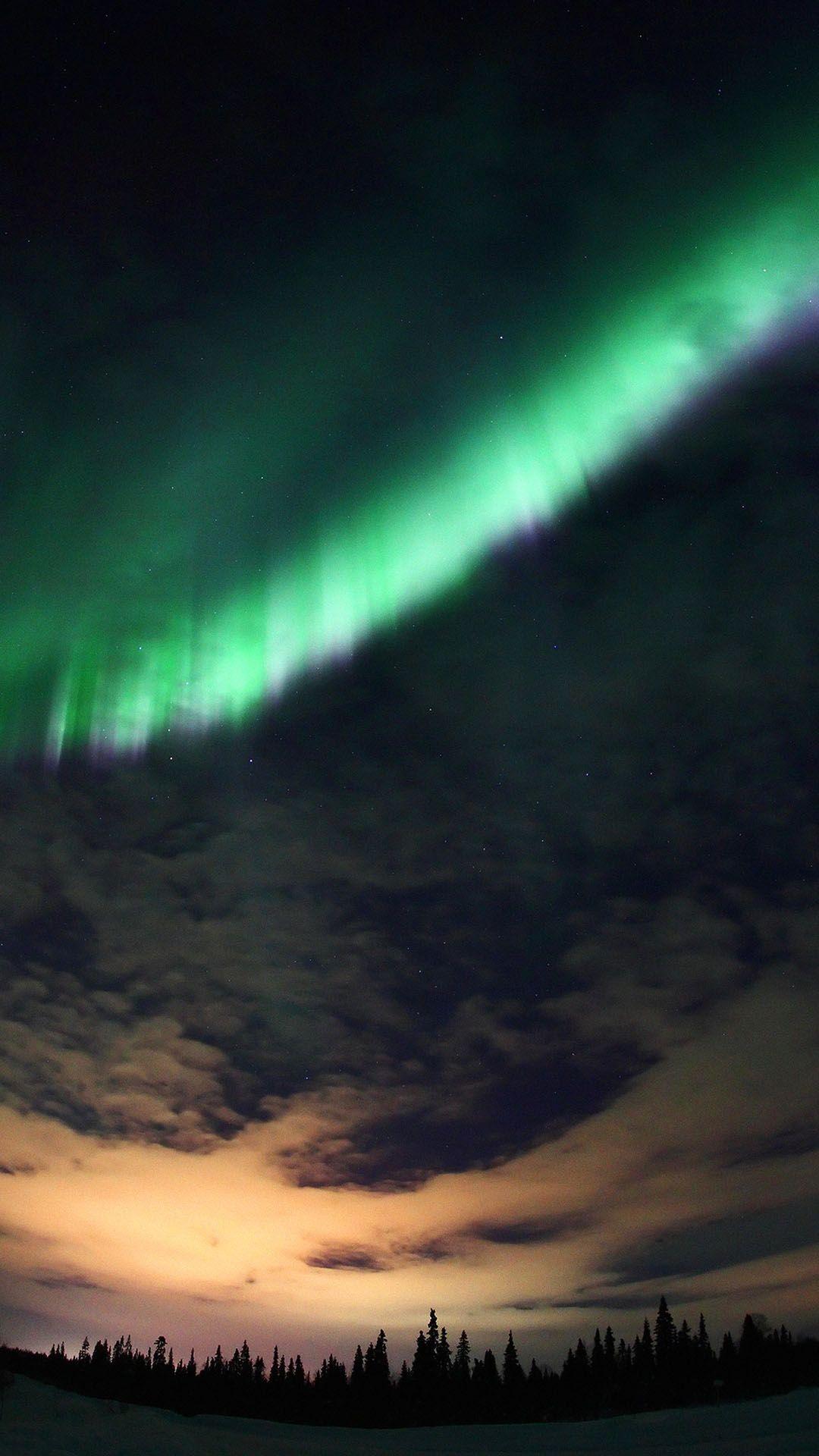 1080x1920 Hd Aurora Borealis Wallpaper For Mobile Lights
