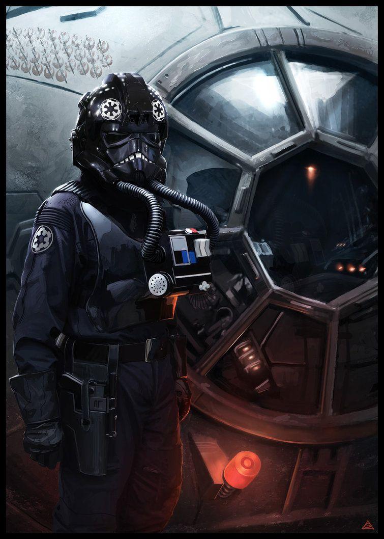 755x1058 Tie Fighter Wallpaper