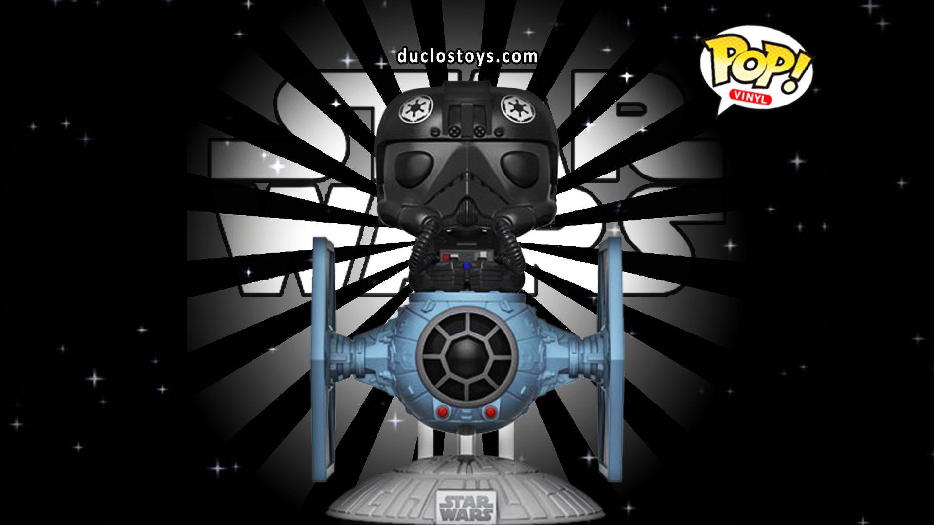 1920x1080 Funko Pop ! Star Wars 221 Fighter Pilot with Tie Fighter
