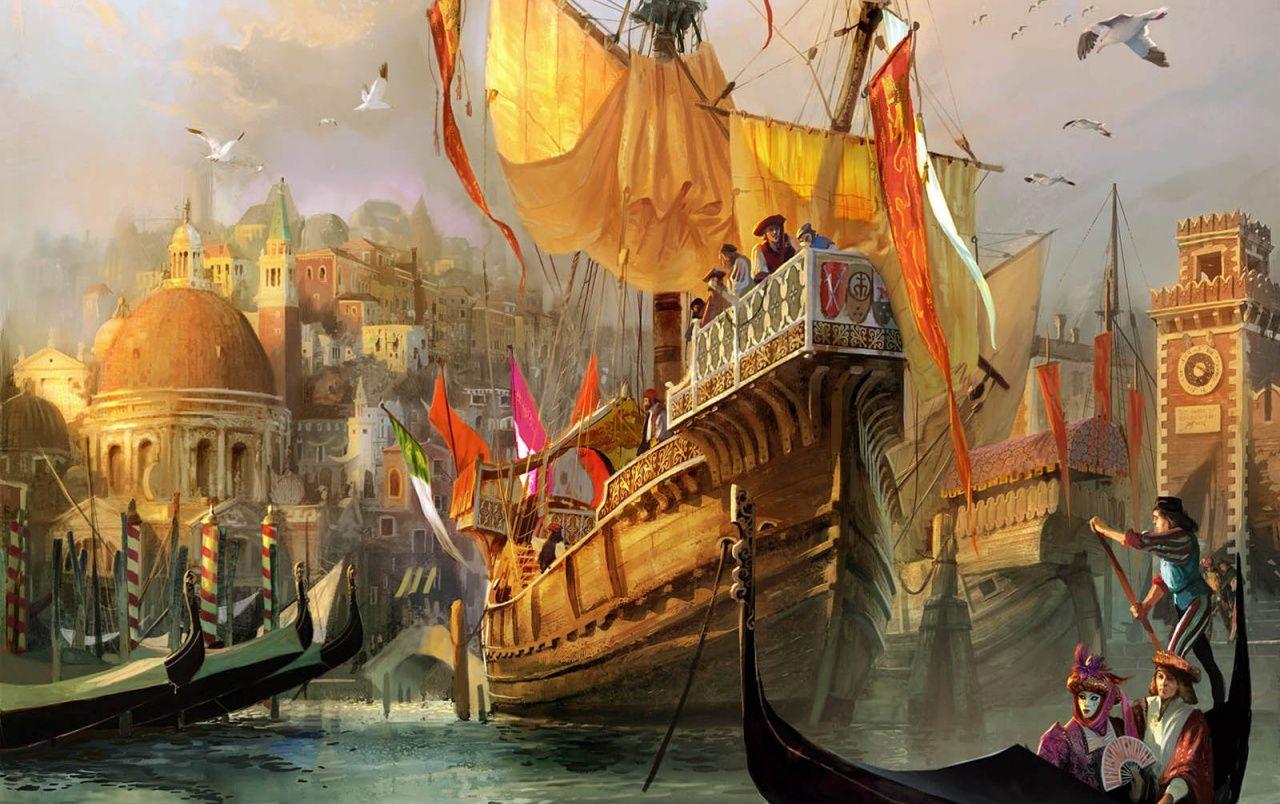 where to buy cisterns in anno 1404 venice