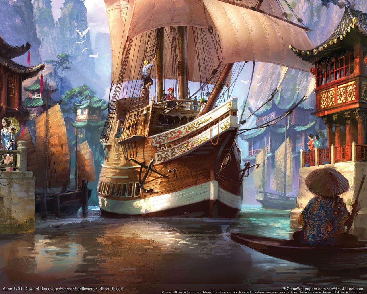 1280x1024 Dawn of Discovery Wallpaper