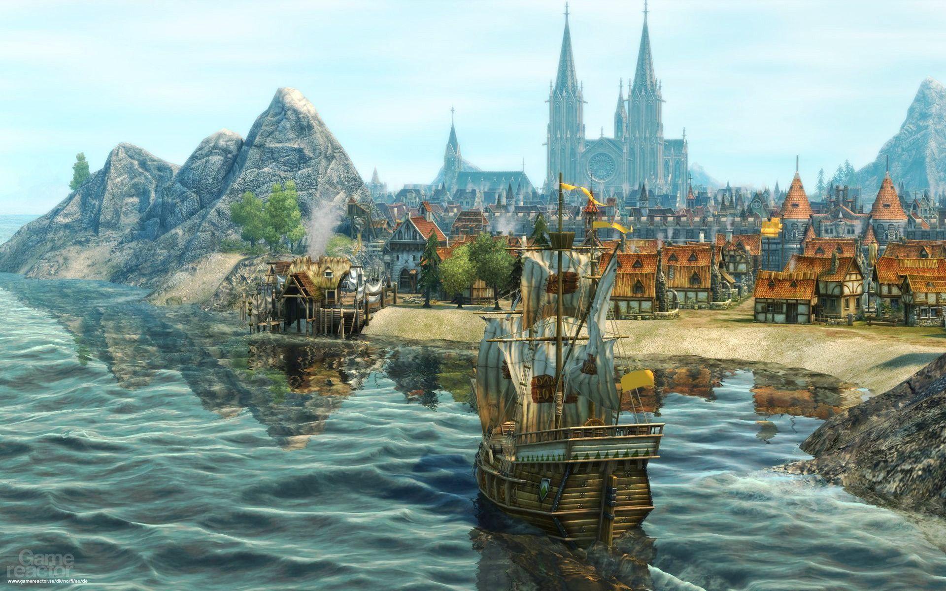 1920x1200 Anno le jeu à la Mod Archives Page. Venice wallpaper, Fantasy