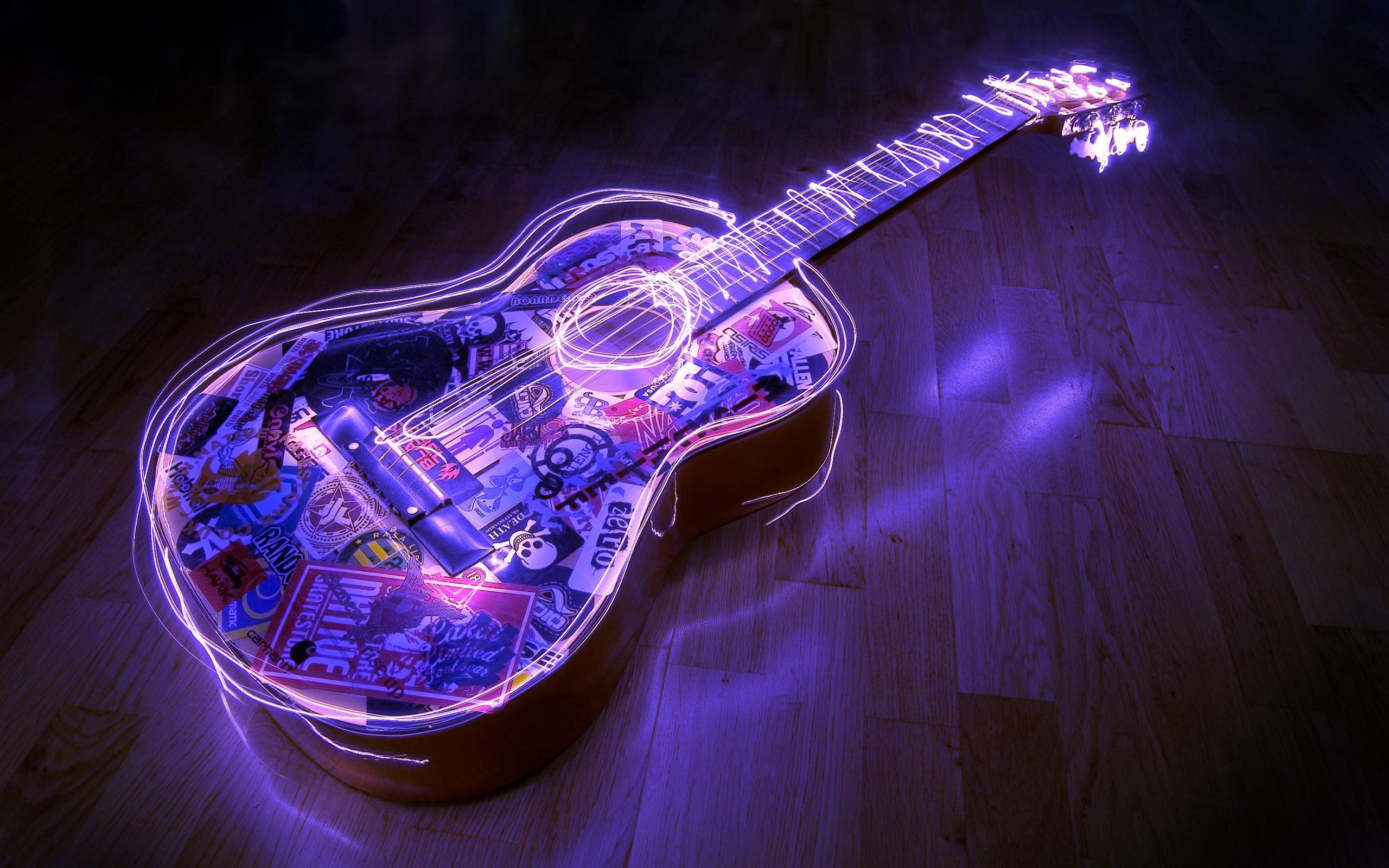 2560x1600 Digital Guitar Wallpaper, New guitar image