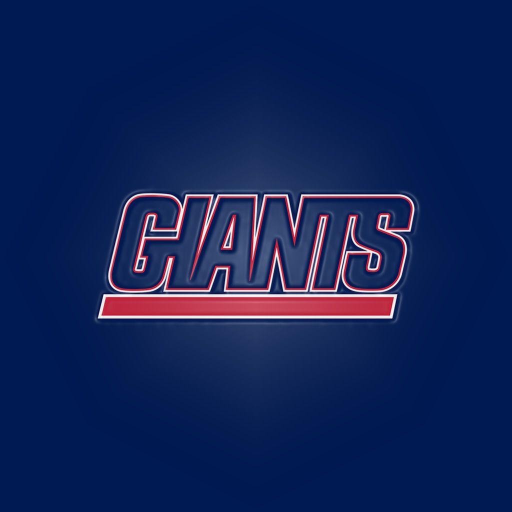 1024x1024 New York Giants Team Logos iPad Wallpaper