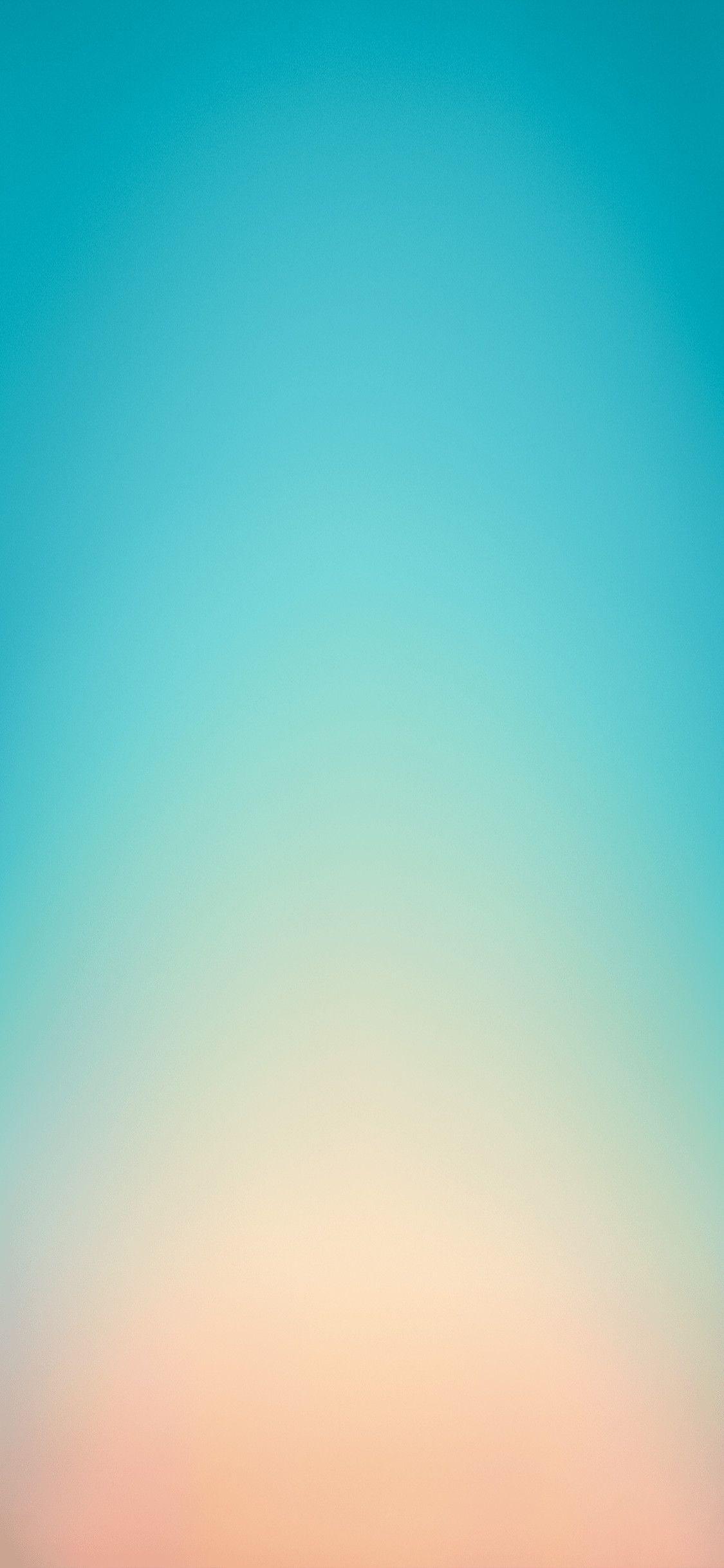 1125x2436 Teal iPhone Wallpaper