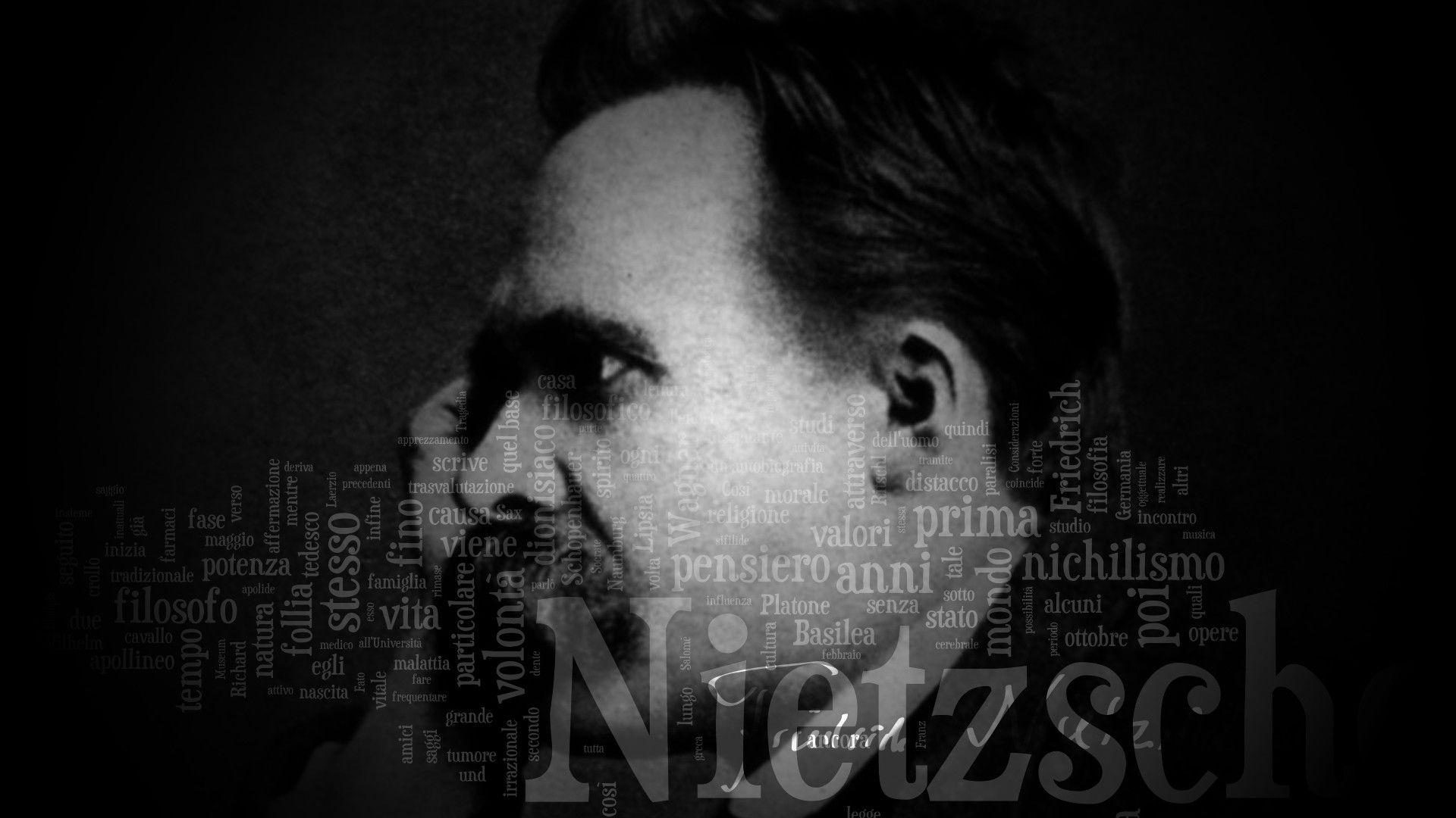 1920x1080 philosophy, Friedrich Nietzsche, Typography, Men Wallpaper HD