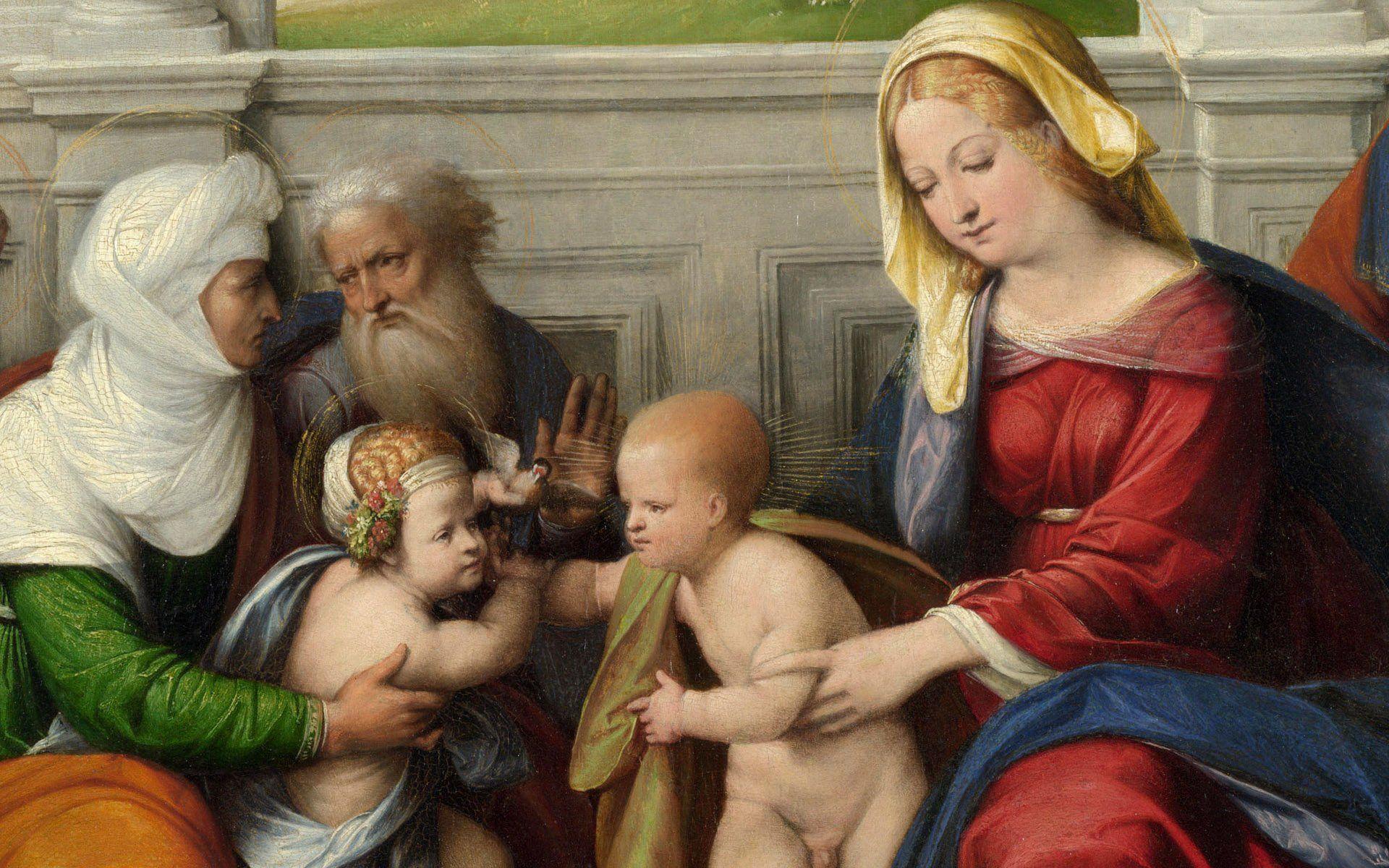 1920x1200 The Holy Family HD Wallpaper