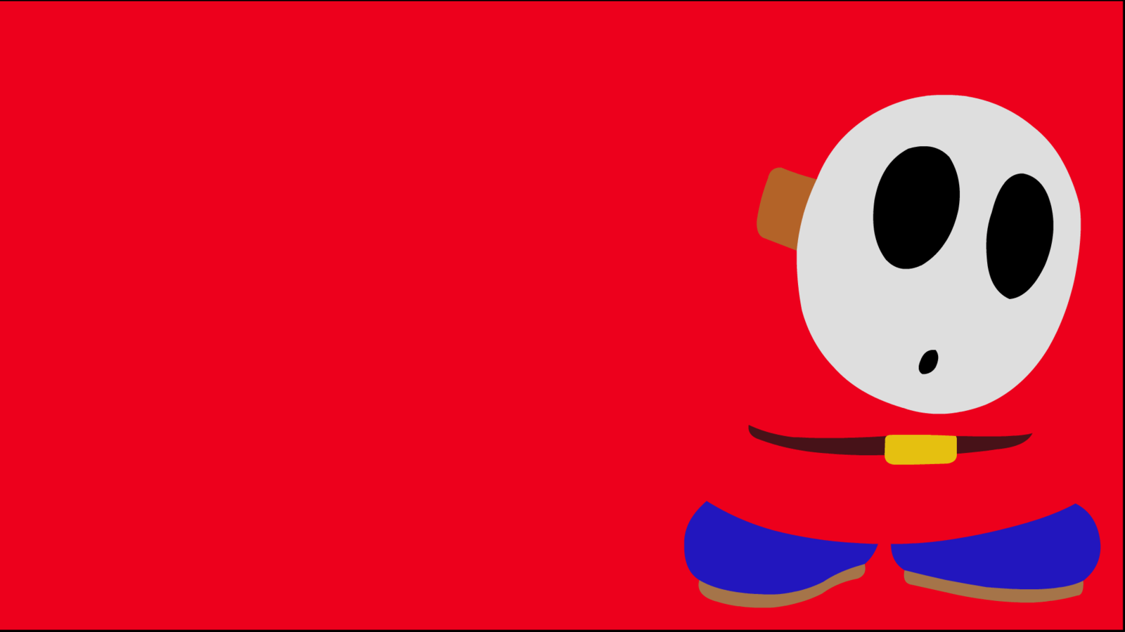 1600x900 Shy Guy Wallpaper