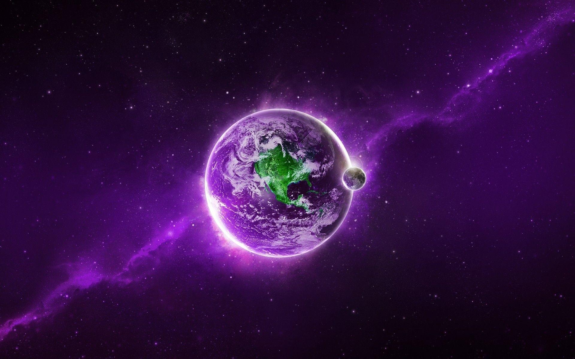 Purple Planet Wallpapers Top Free Purple Planet Backgrounds Wallpaperaccess 4850