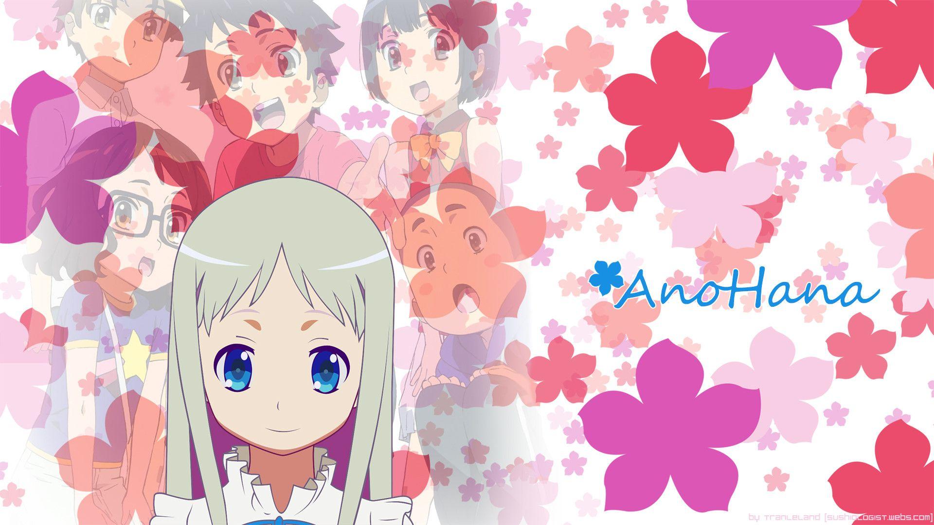 1920x1080 I made an AnoHana wallpaper of Menma [1920x1080]