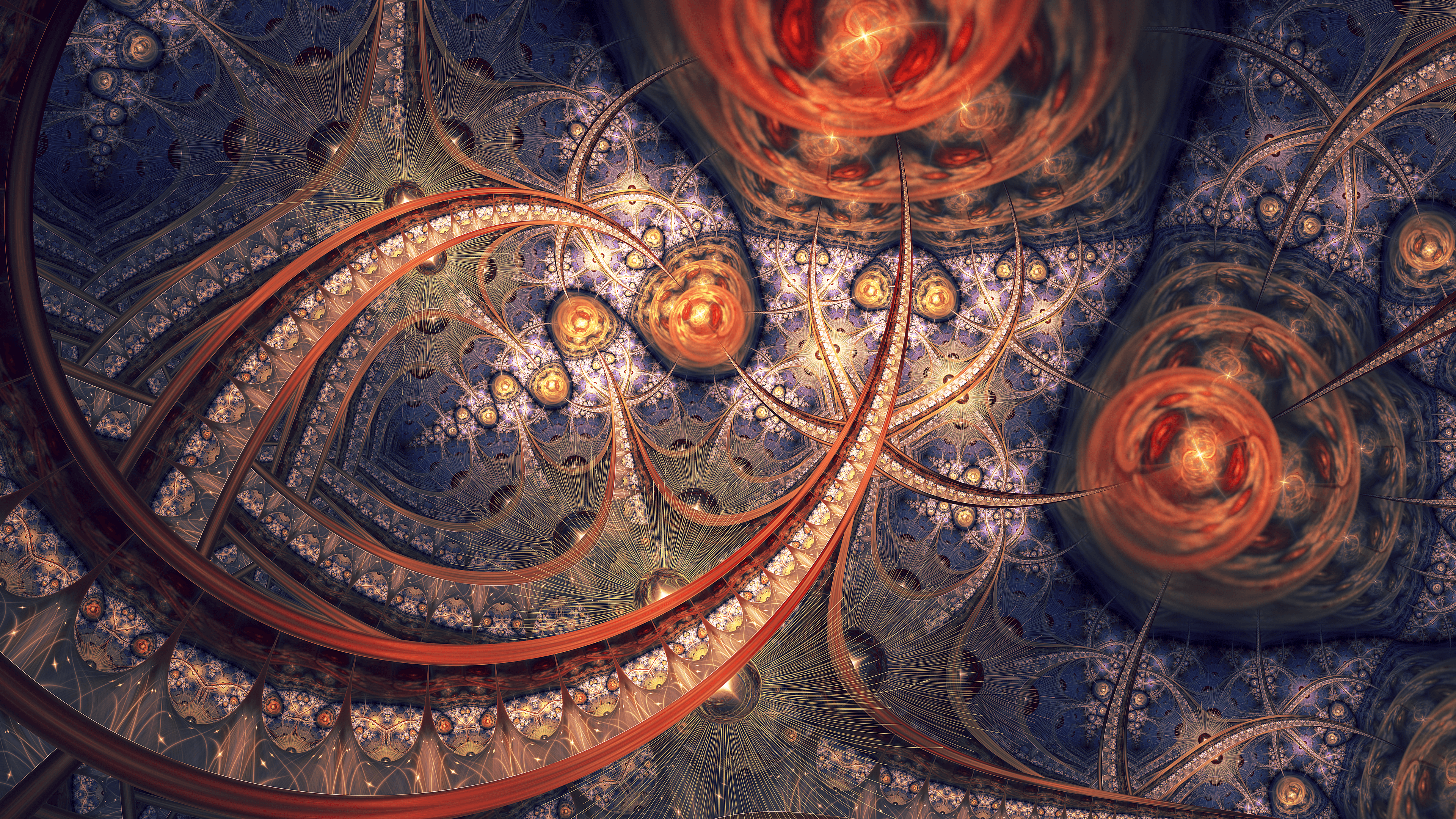 3840x2160 Fractal 4k Ultra HD Wallpaper