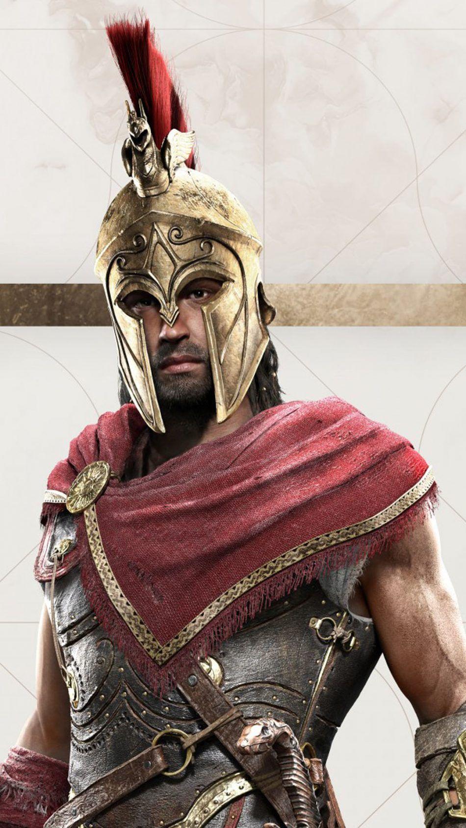 950x1689 Alexios Assassin's Creed Odyssey Free 4K Ultra HD Mobile Wallpaper
