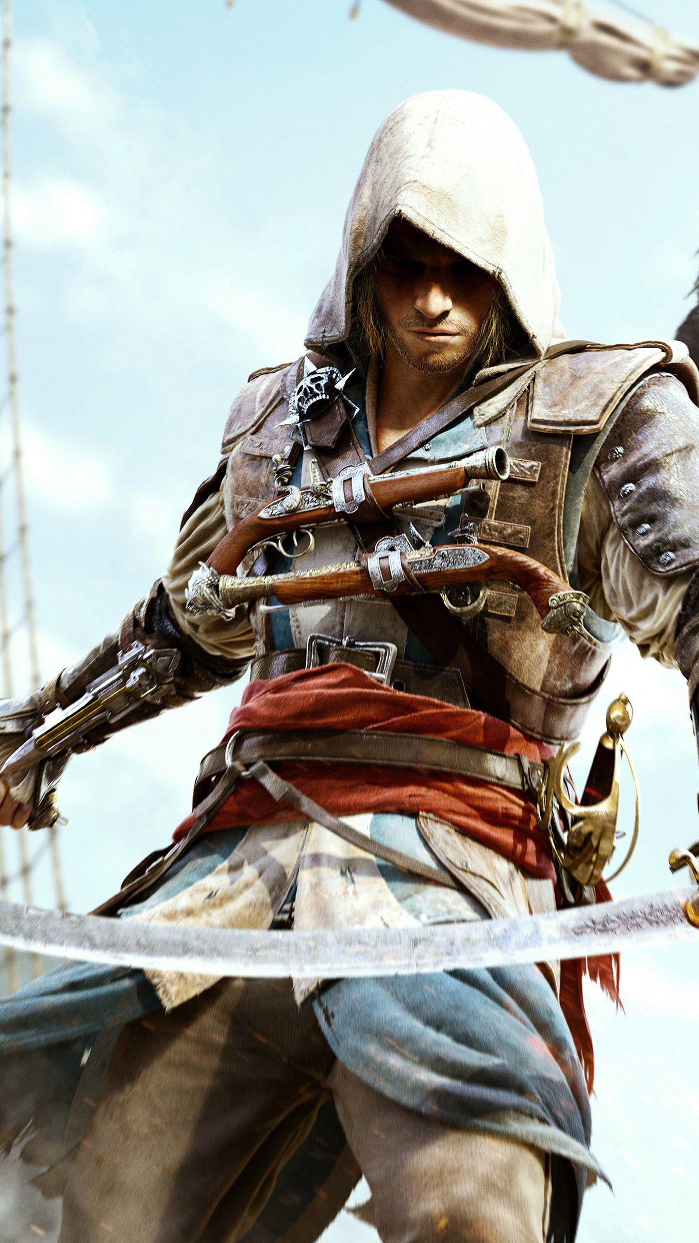 1440x2560 Free download Assassins Creed Pirates HD Wallpaper for Samsung
