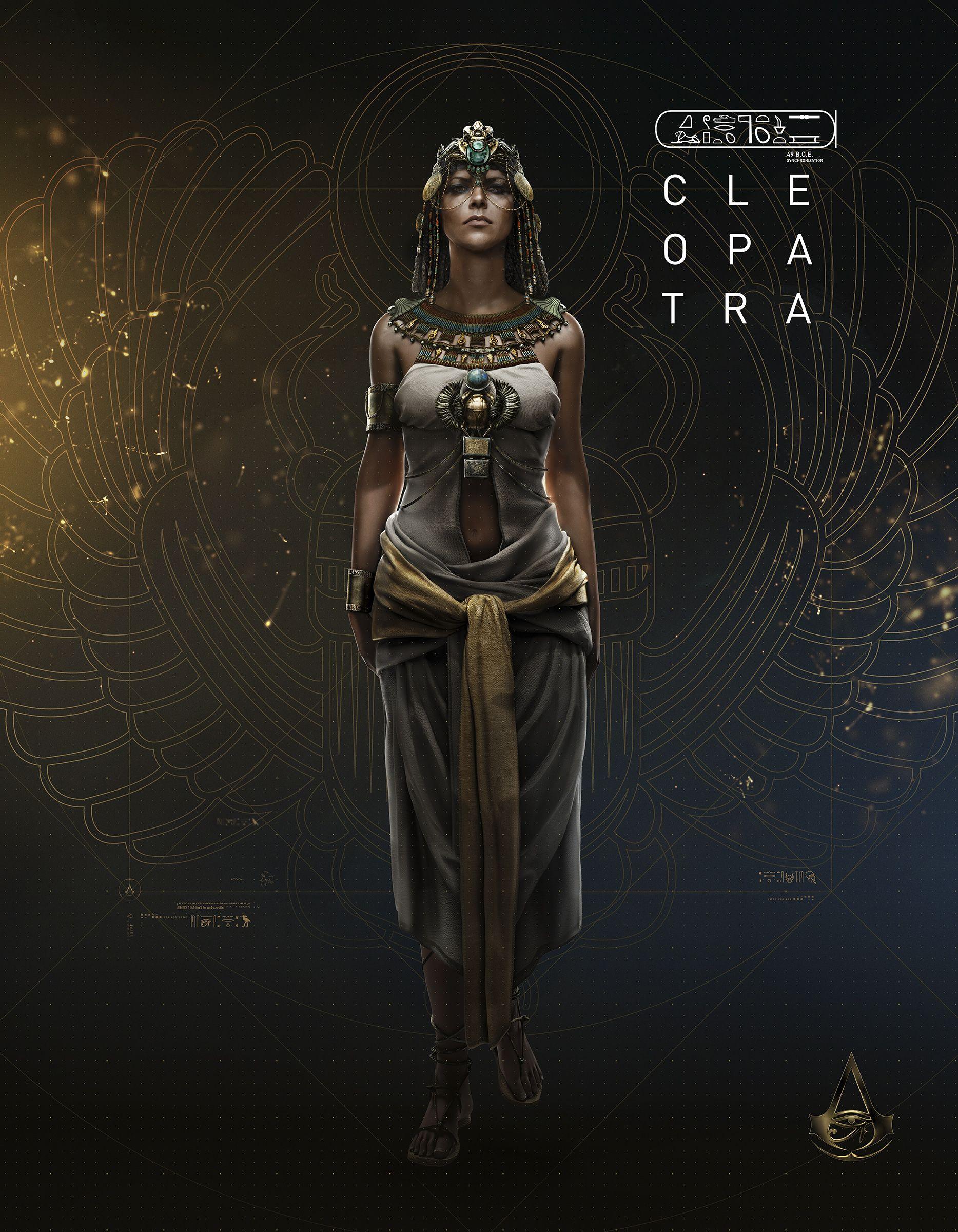 1867x2400 Cleopatra (Assassin's Creed: Origins) Mobile Wallpaper