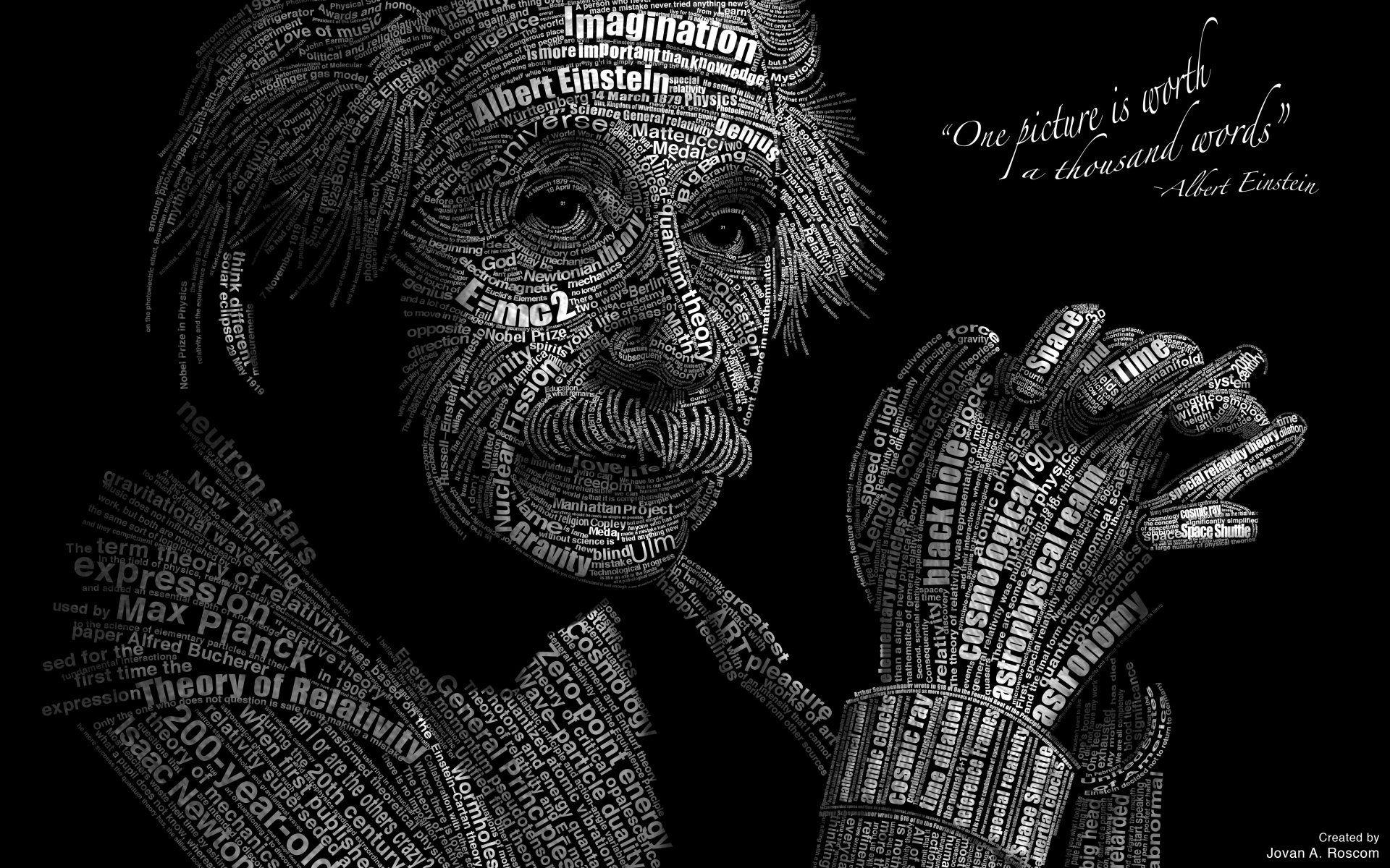 Albert Einstein Desktop Wallpaper