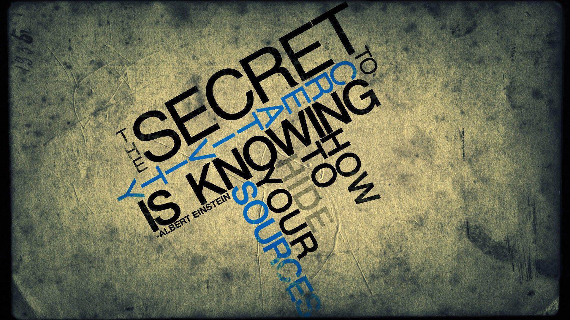 1920x1080 Albert Einstein Creativity Secret HD desktop wallpaper