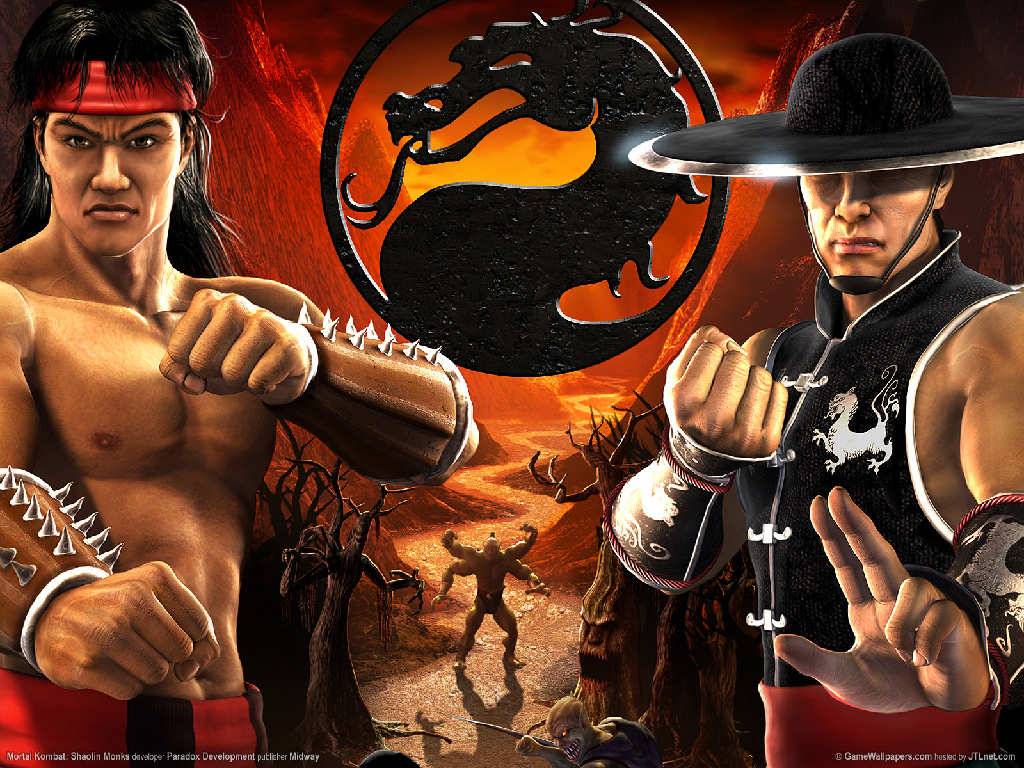 1024x768 Wallpaper Mortal Kombat Liu Kang