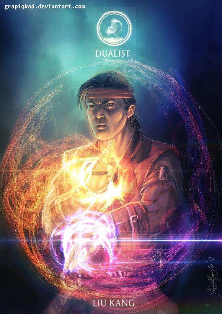 752x1063 Mortal Kombat X Liu Kang Dualist Variation