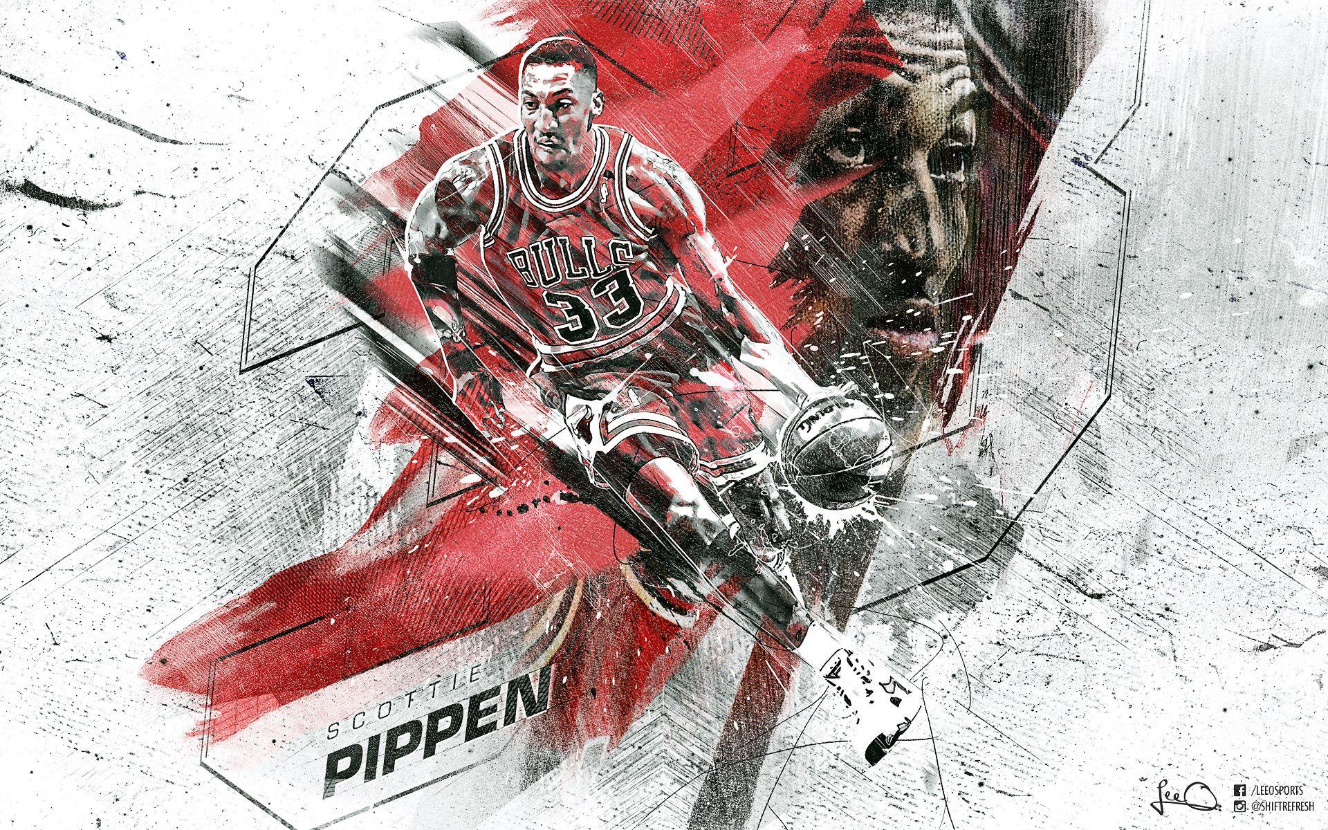 1920x1200 Scottie Pippen Wallpaper. Basketball Wallpaper at