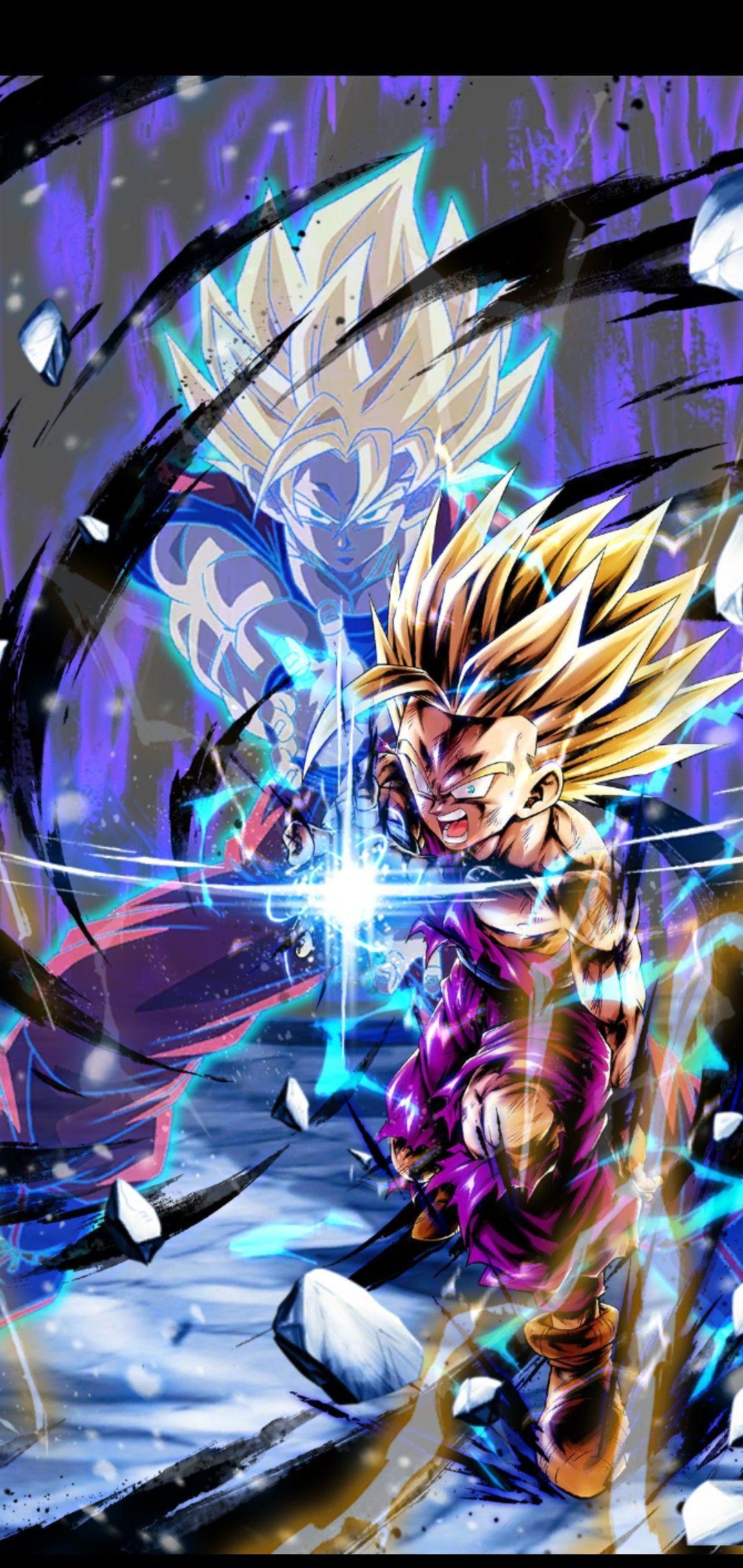 1080x2280 Super Saiyan 2 Gohan. Anime dragon ball super, Dragon ball goku