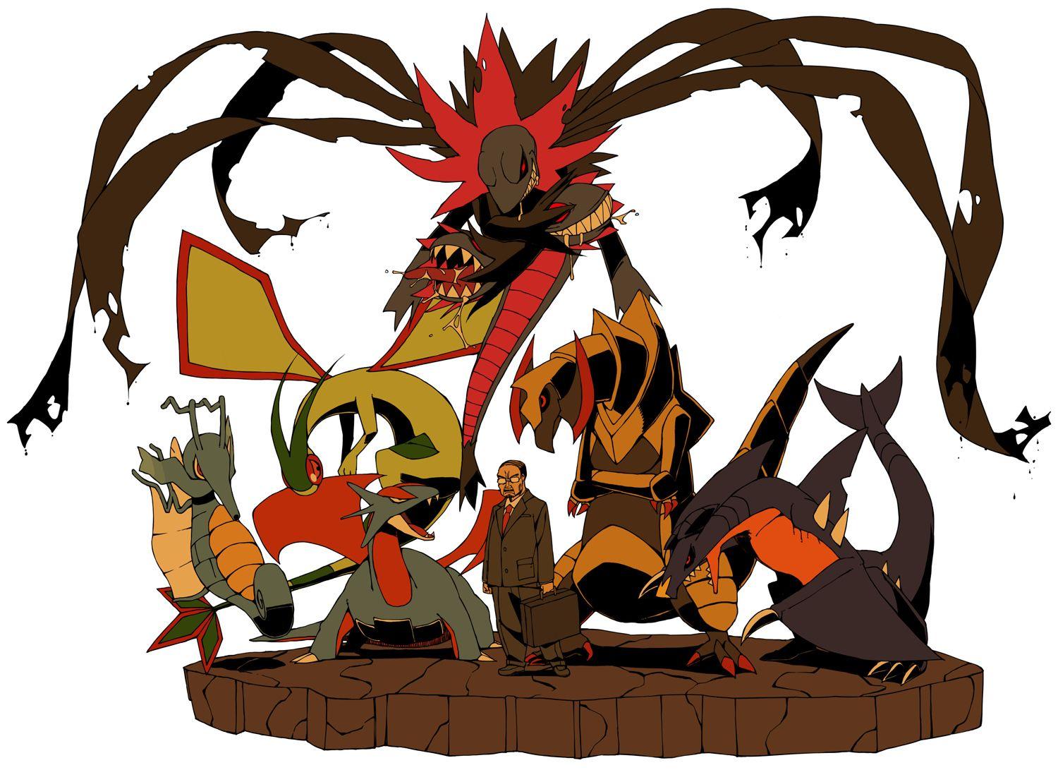 1500x1091 All Male Flygon Garchomp Haxorus Hydreigon Kingdra