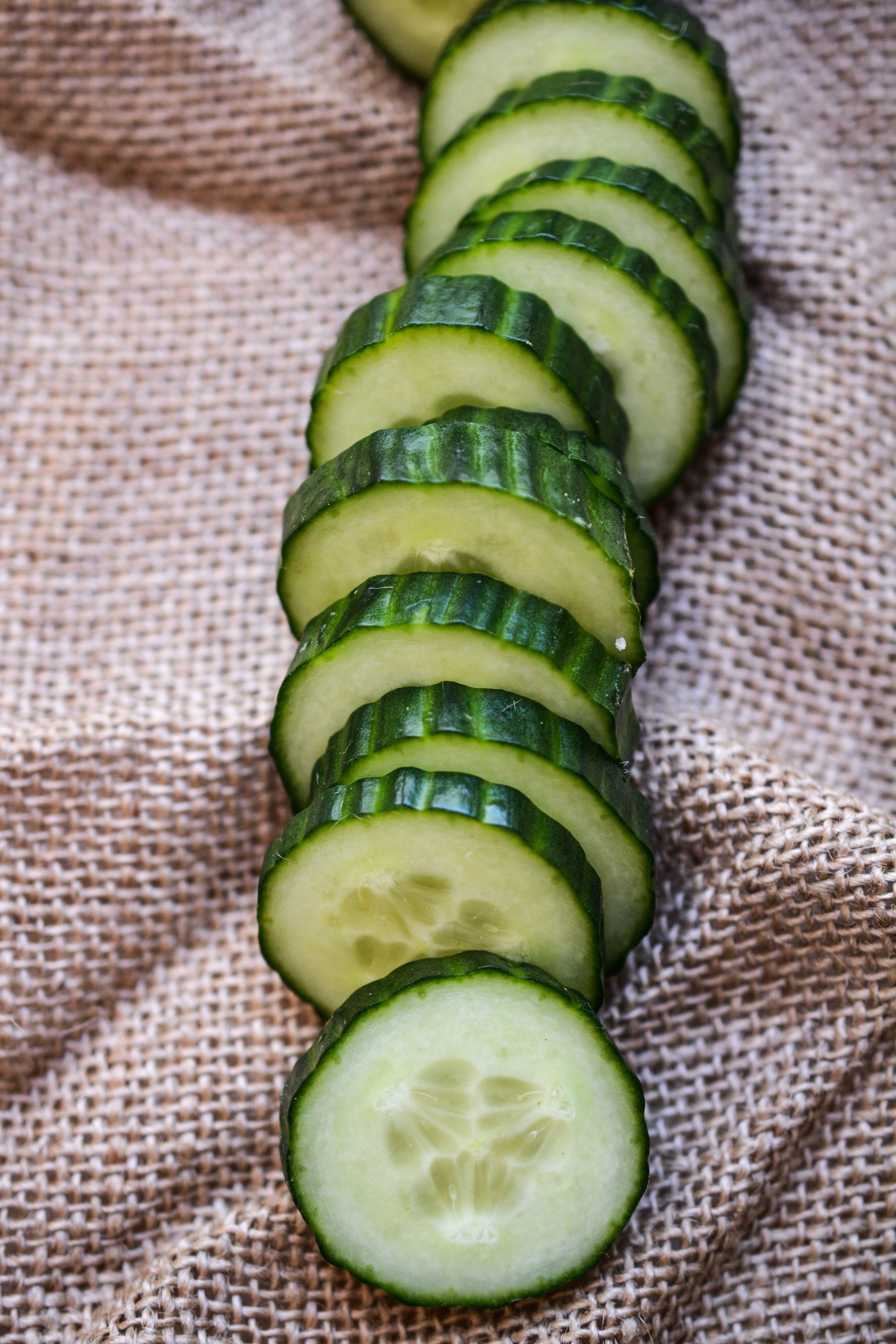 4000x6000 Free of cucumber, sliced, vegetable