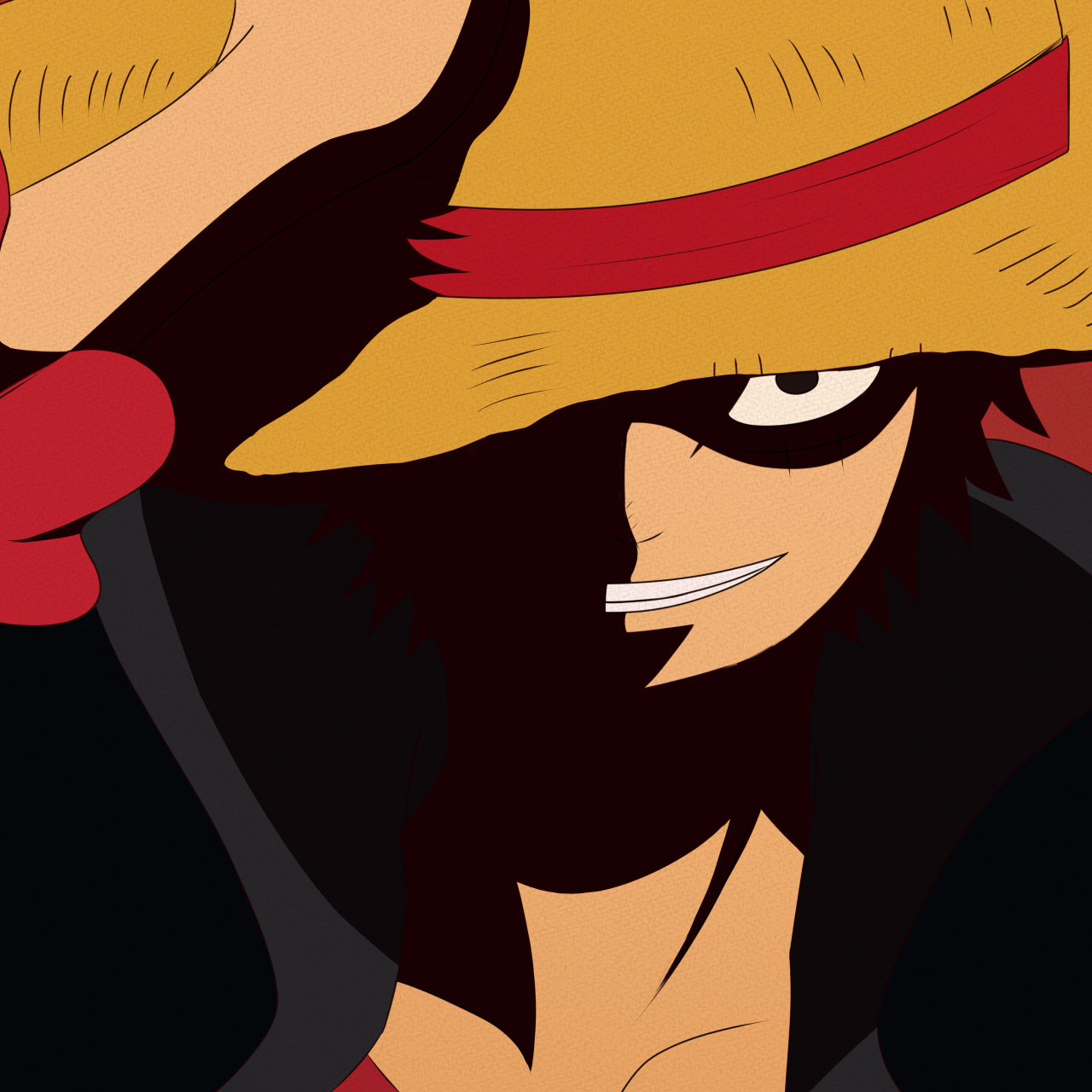 1280x1280 Monkey D. Luffy Wallpaper 4K, One Piece, 5K