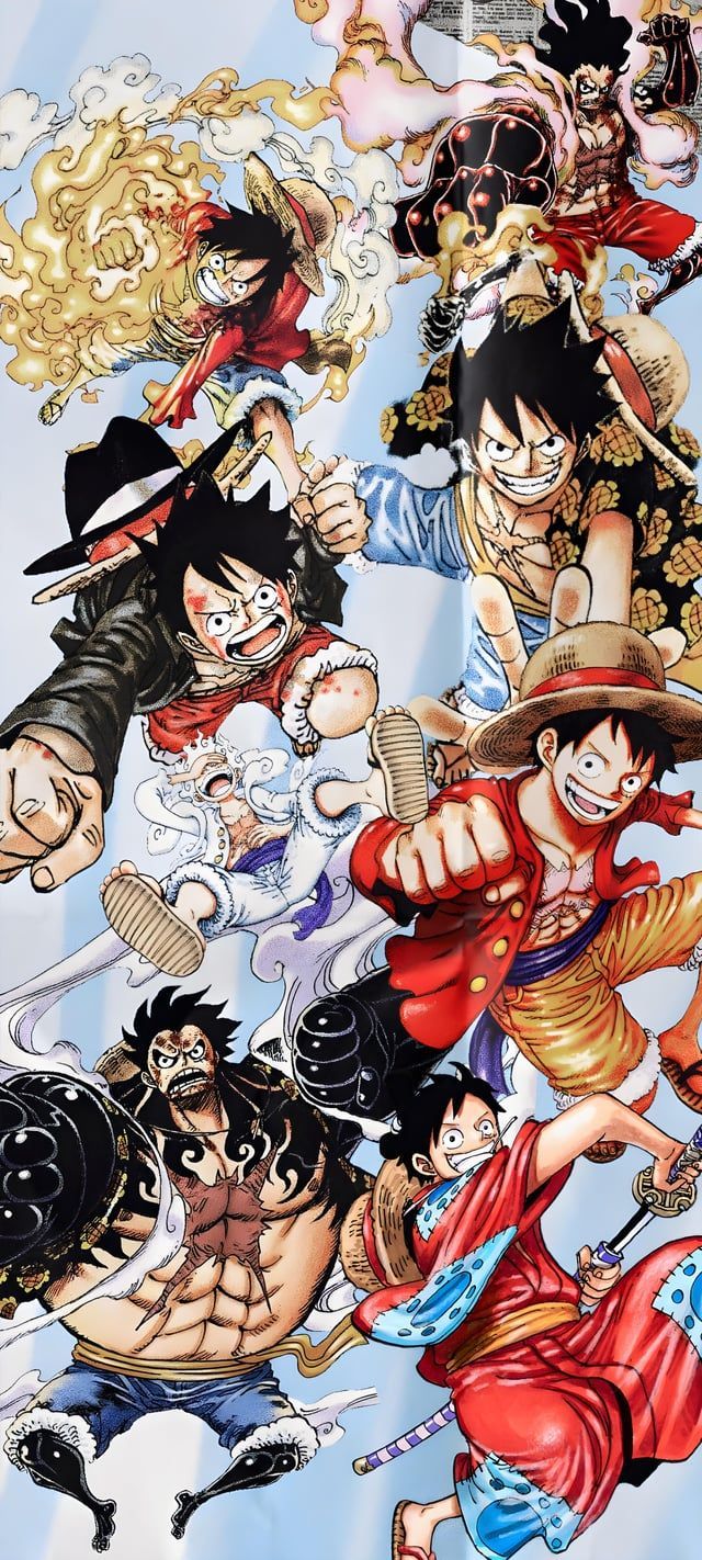 640x1422 Monkey D. Luffy