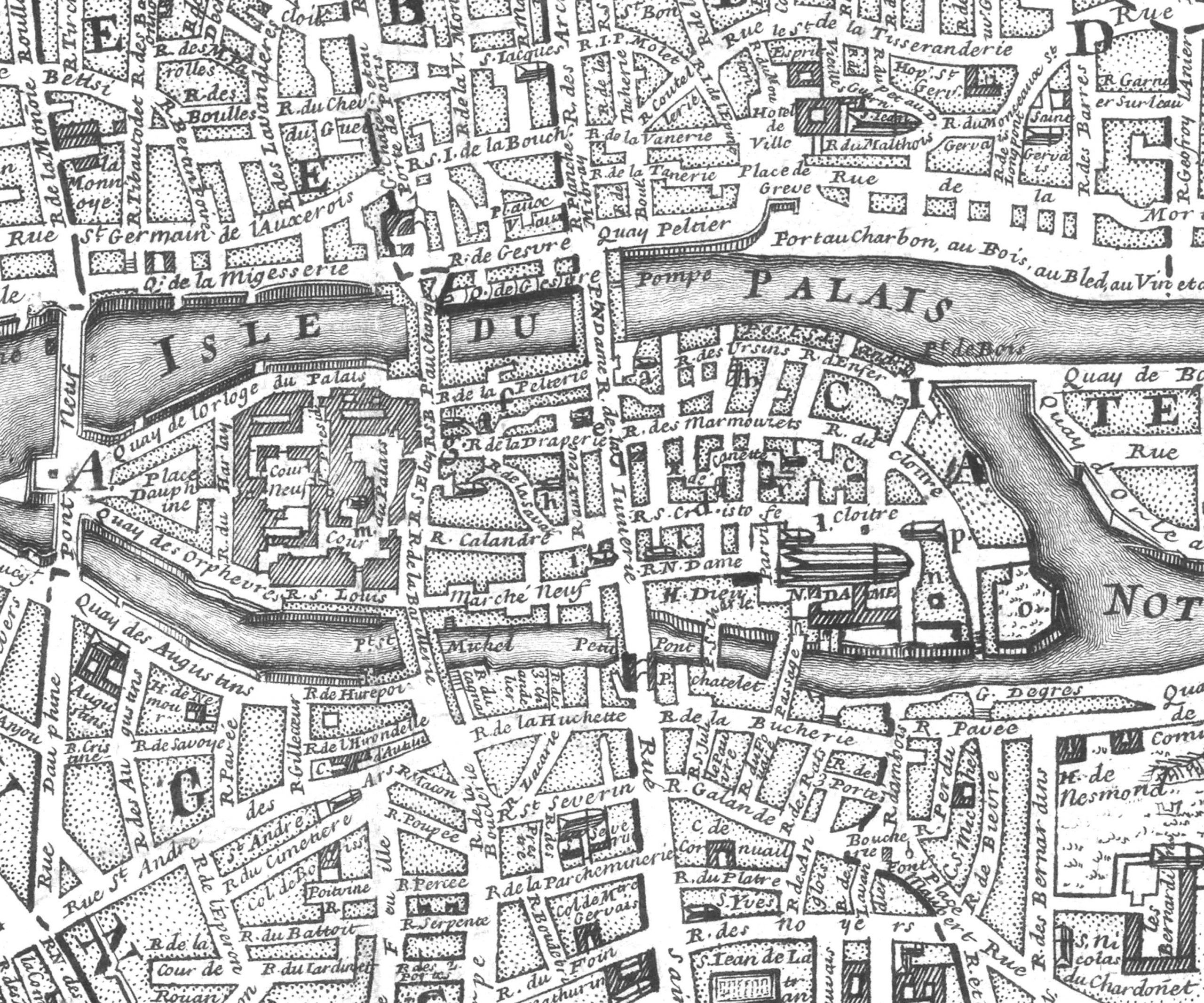 2560x2133 Huitième Plan de Paris Wallpaper Maps & Prints